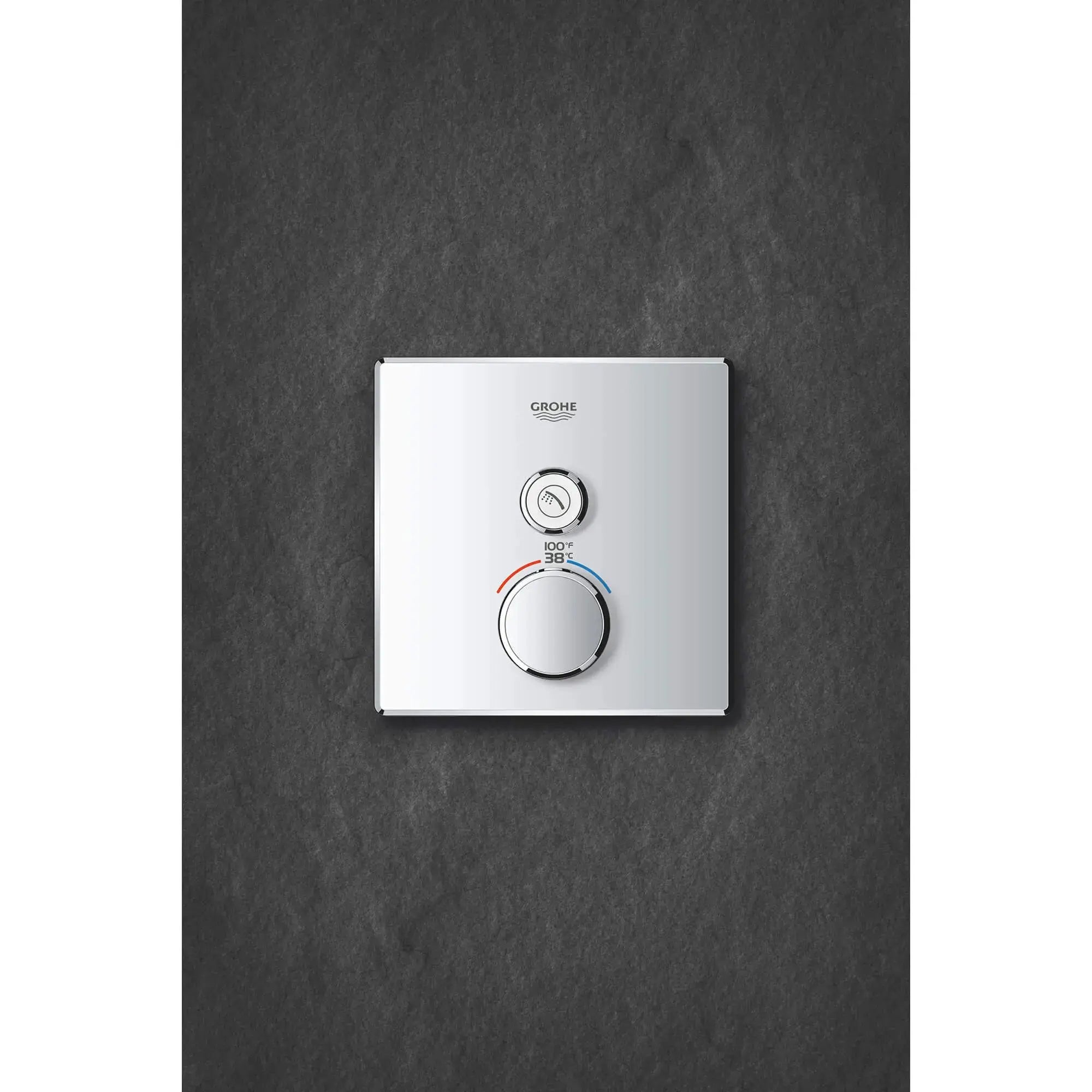 Grohe GRT SMARTCTRL SINGLE FUNCTION THERM TRIM  Brushed Nickel 29140EN0 - Plumbing Market
