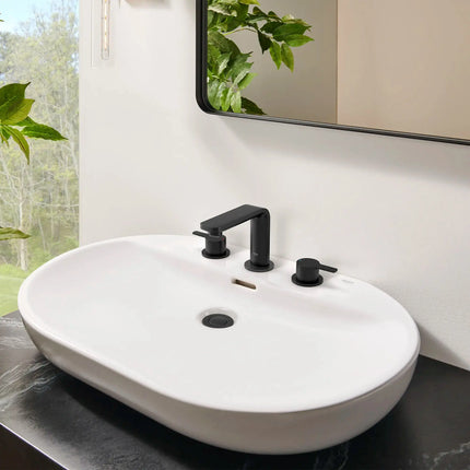 Grohe LINEARE 2-HANDLE SINK M Matte Black 20578243A - Plumbing Market