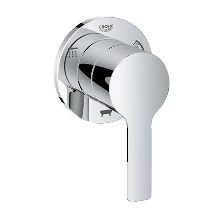 Grohe LINEARE 3-WAY DIVERTER VALVE - CHROME  Chrome 29215001 - Plumbing Market