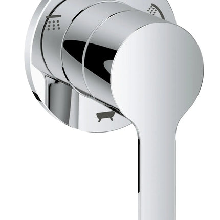 Grohe LINEARE 3-WAY DIVERTER VALVE - CHROME  Chrome 29215001 - Plumbing Market