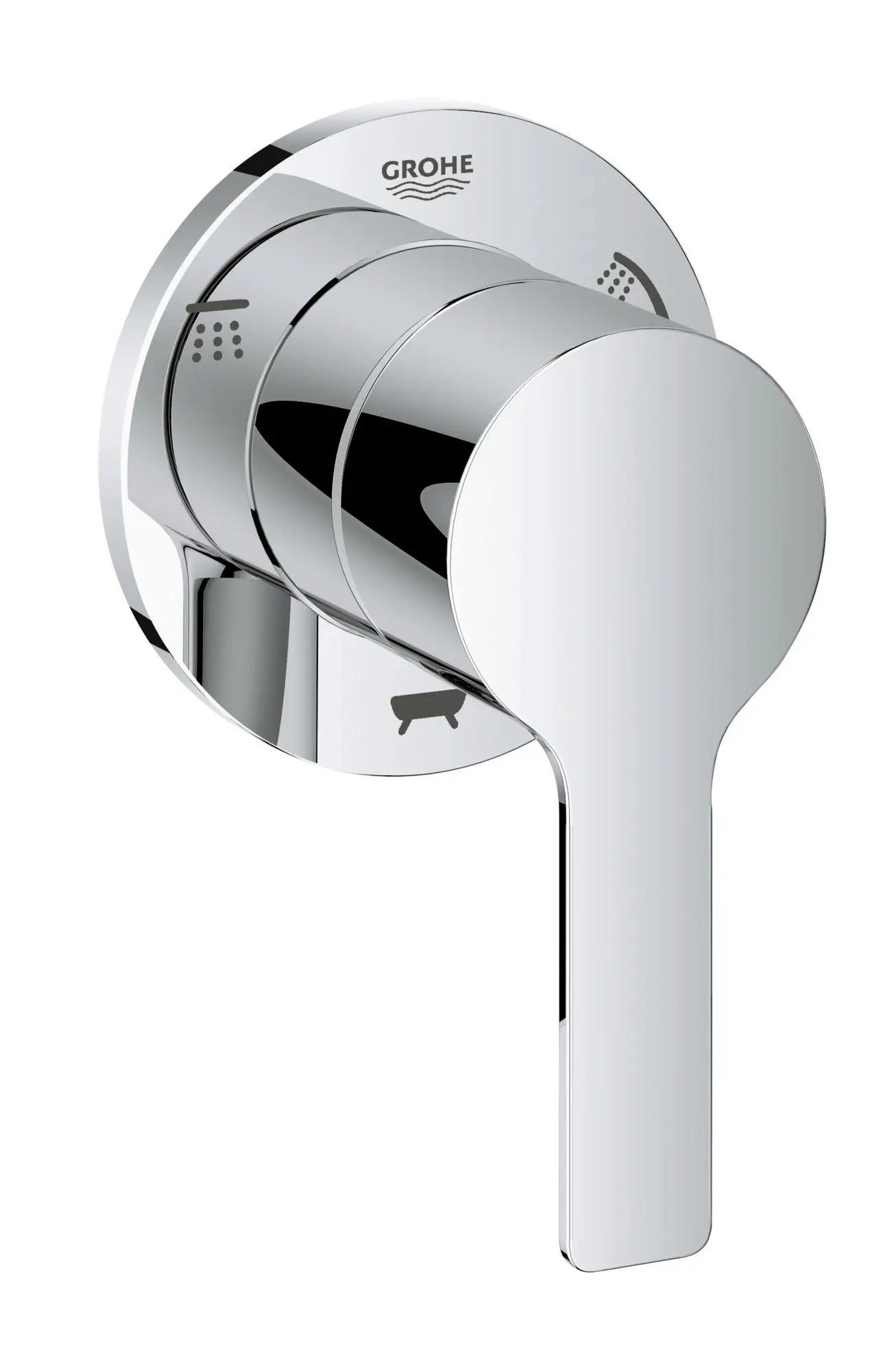 Grohe LINEARE 3-WAY DIVERTER VALVE - CHROME  Chrome 29215001 - Plumbing Market