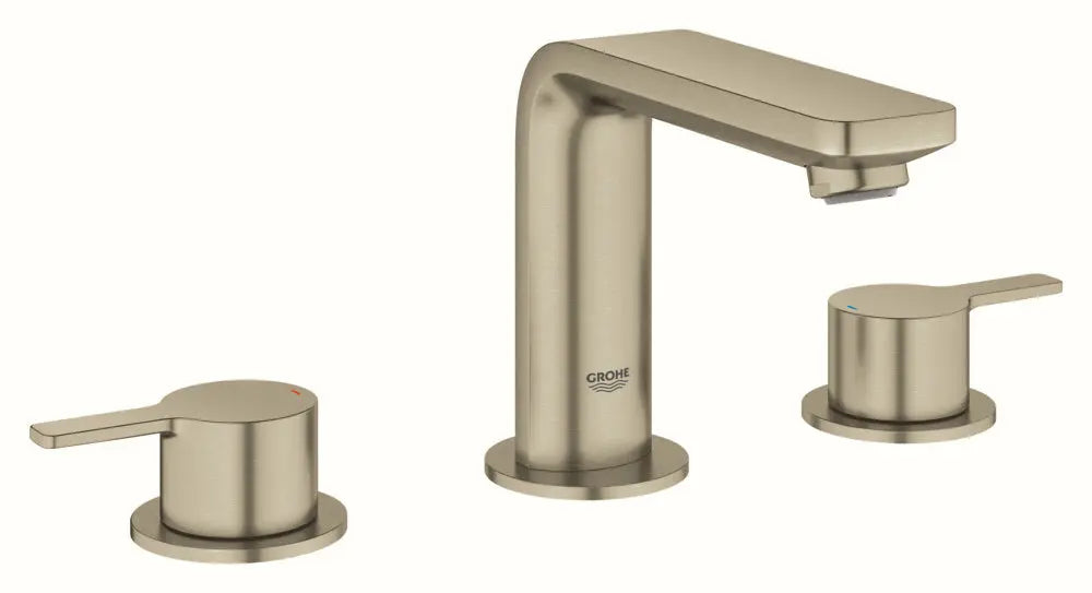 Grohe LINEARE NEW 2HDL BASIN 3-H M US  Brushed Nickel 20578ENA - Plumbing Market