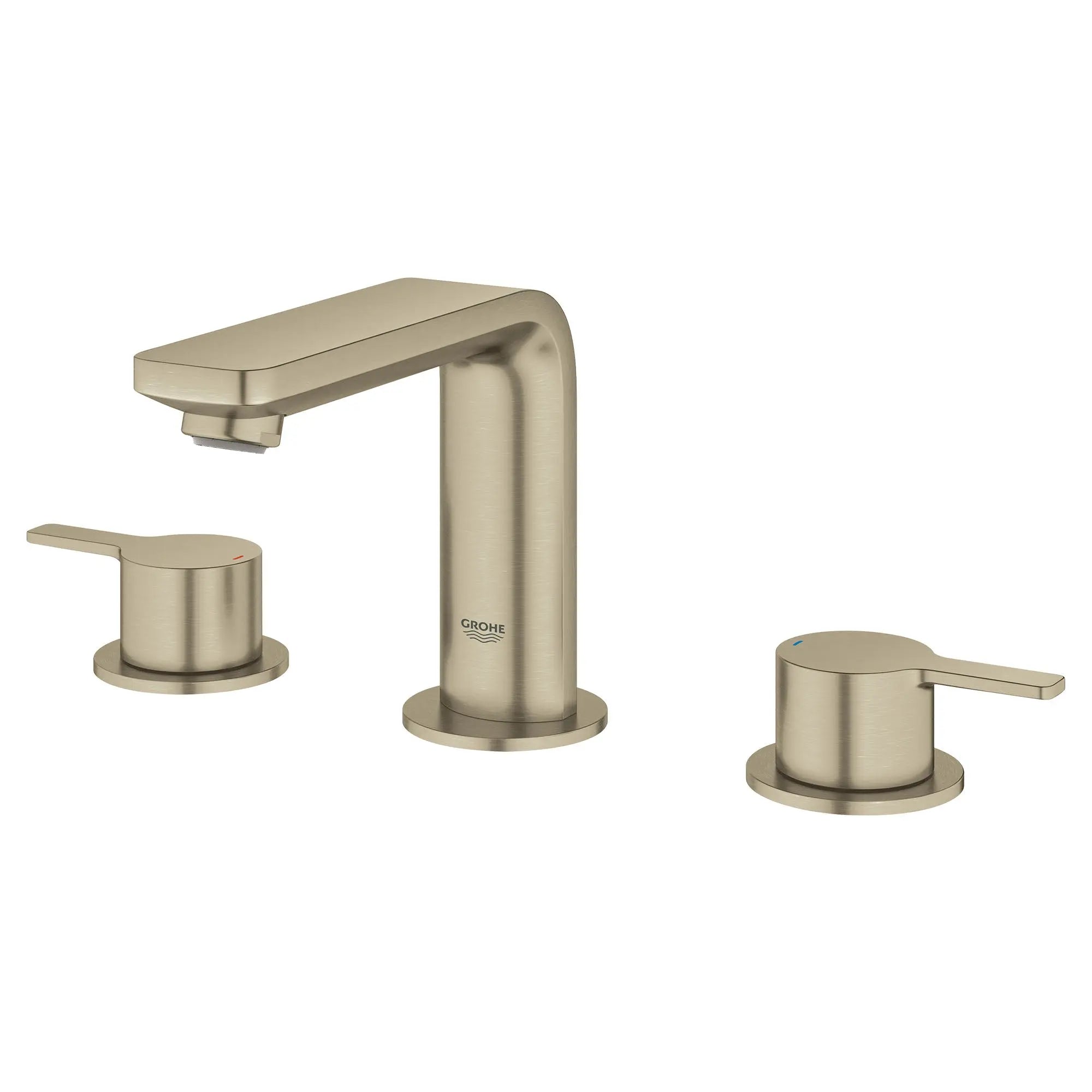 Grohe LINEARE NEW 2HDL BASIN 3-H M US  Brushed Nickel 20578ENA - Plumbing Market
