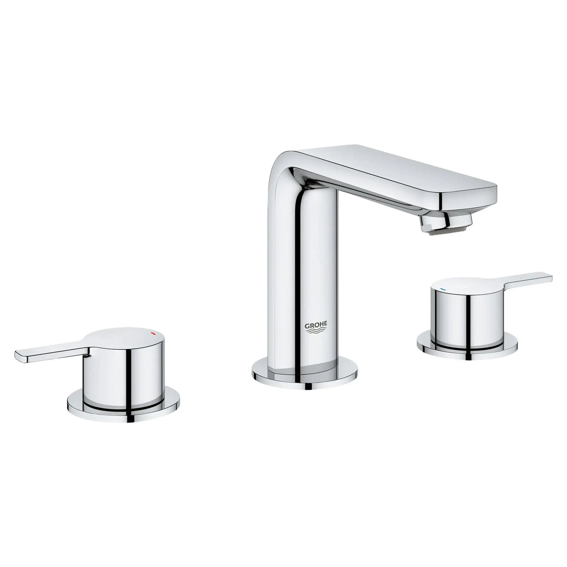 Grohe LINEARE NEW 2HDL BASIN 3-H M US  Chrome 2057800A - Plumbing Market