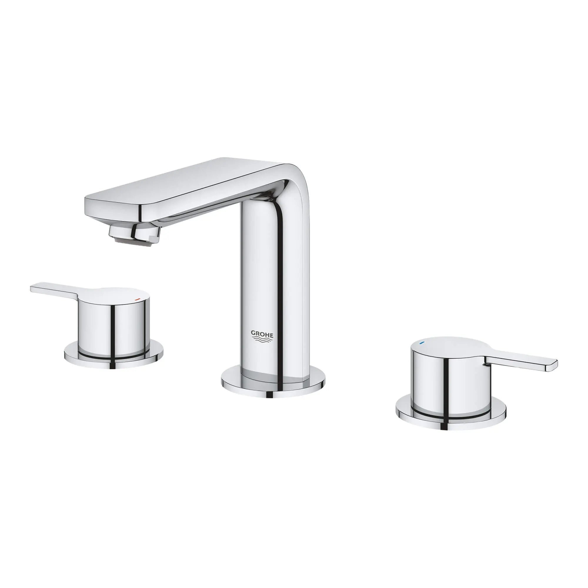 Grohe LINEARE NEW 2HDL BASIN 3-H M US  Chrome 2057800A - Plumbing Market