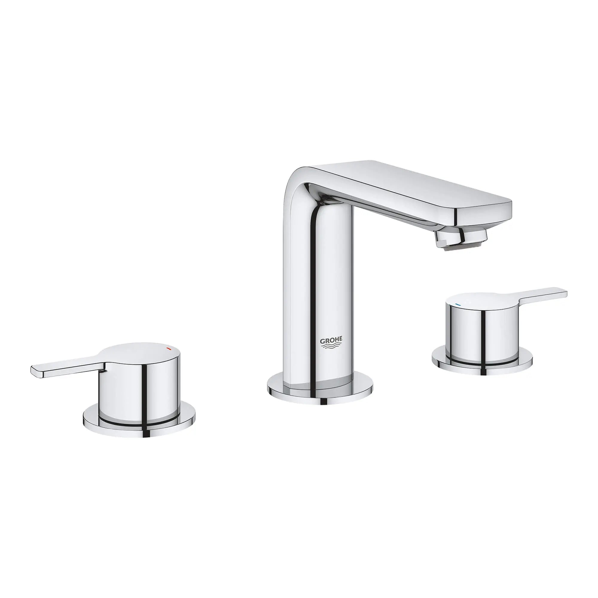 Grohe LINEARE NEW 2HDL BASIN 3-H M US  Chrome 2057800A - Plumbing Market