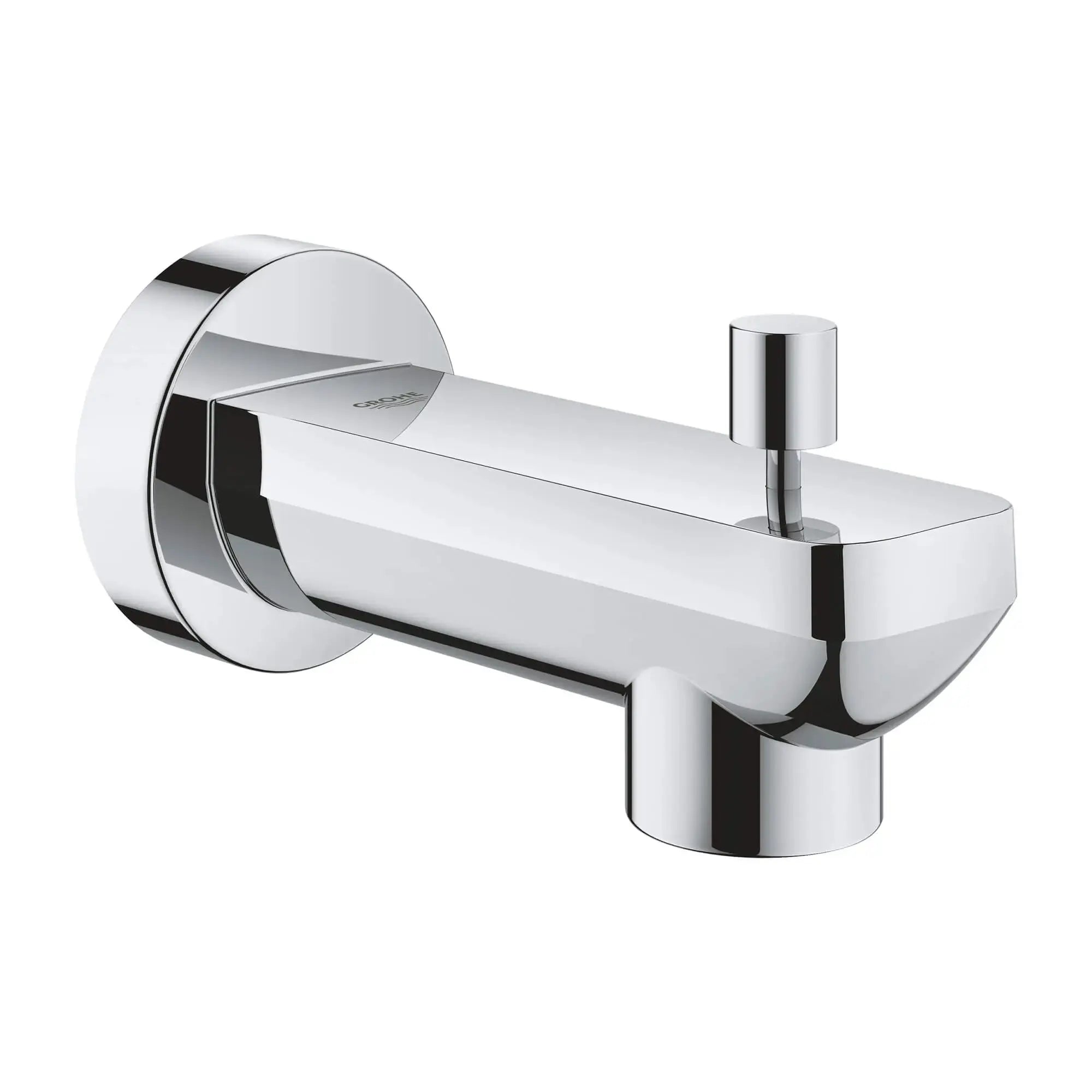 Grohe LINEARE NEW BATH SPOUT &DIV EXP US  Chrome 13382001 - Plumbing Market
