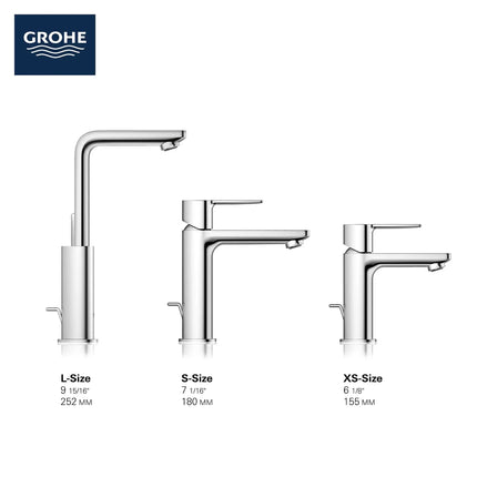 Grohe LINEARE NEW OHM BASIN L US  Brushed Nickel 23825ENA - Plumbing Market