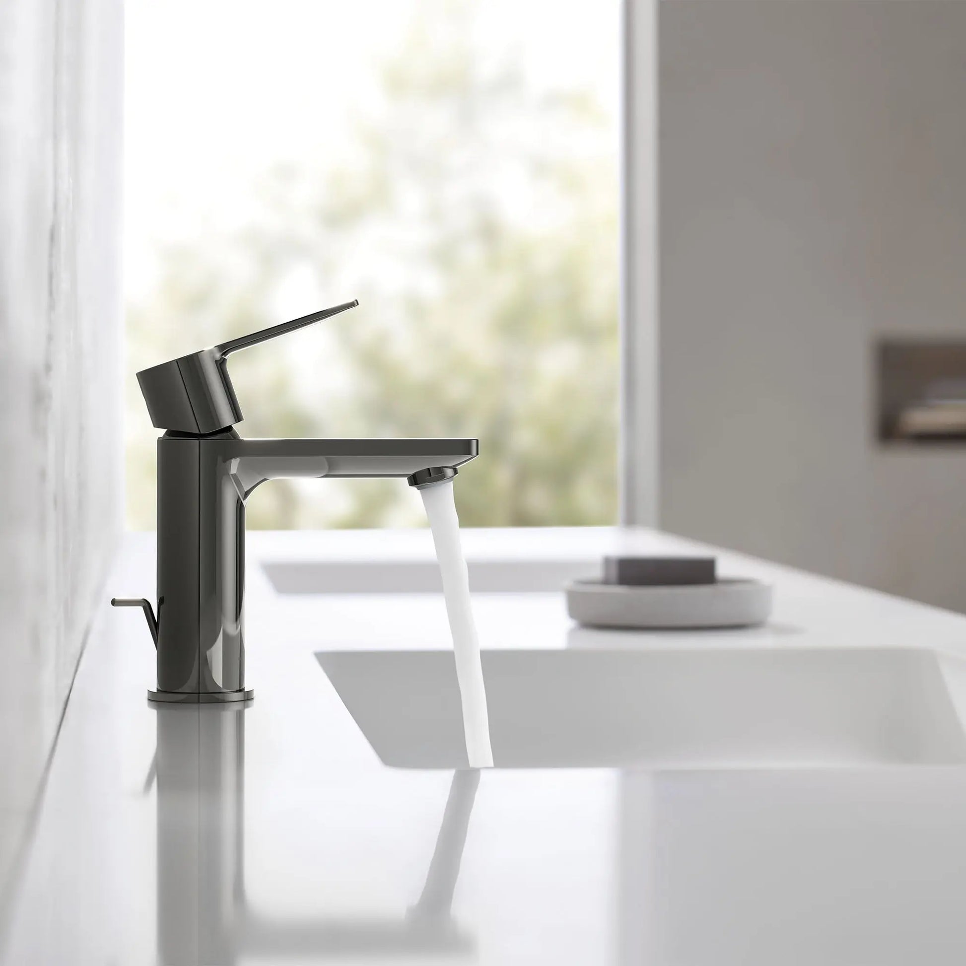 Grohe LINEARE NEW OHM BASIN XS US  Hard Graphite 23824A0A - Plumbing Market