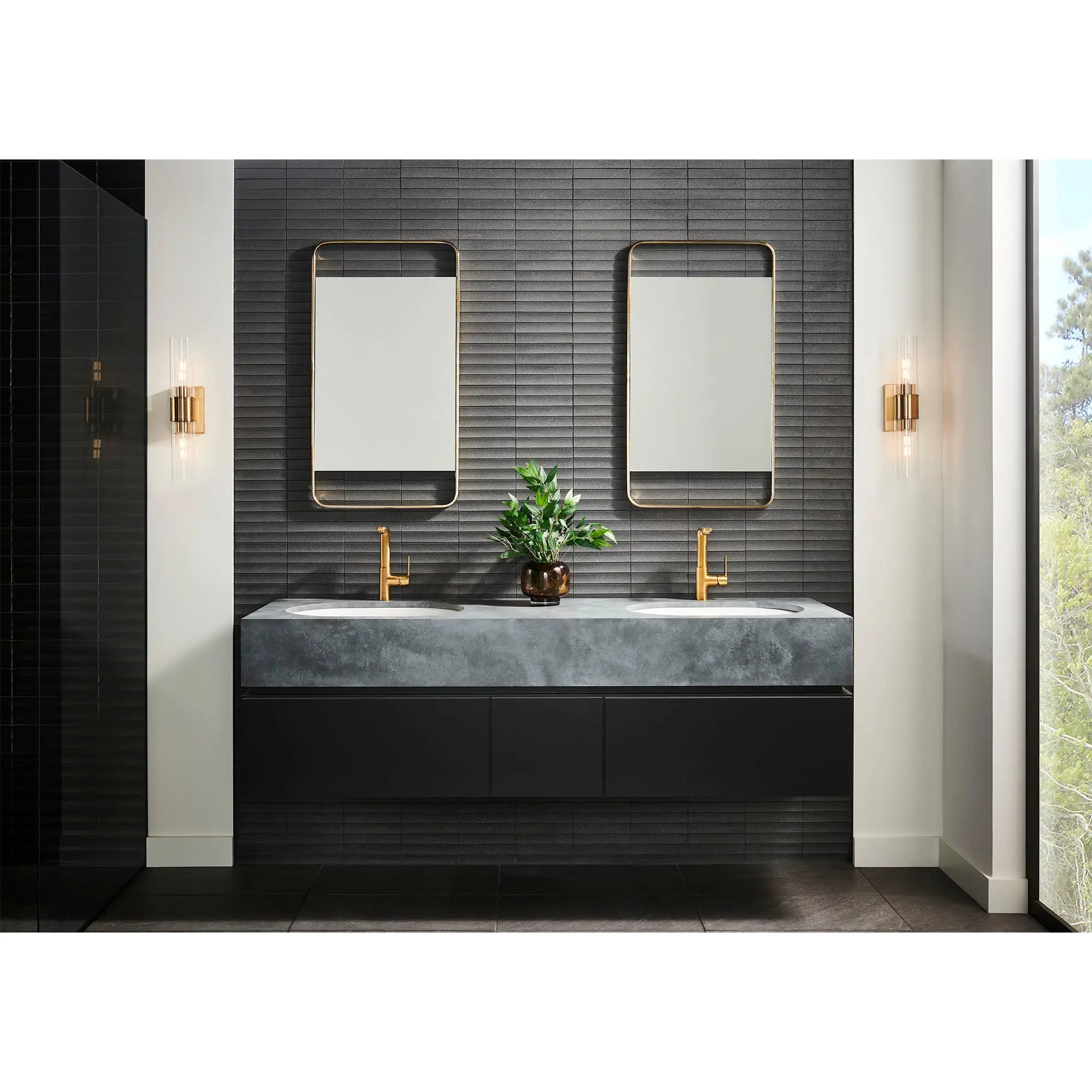 Grohe LINEARE SINGLE-HANDLE BATHROOM FAUCET L  Brushed Cool Sunrise 23825GNA - Plumbing Market