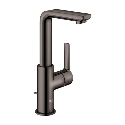 Grohe LINEARE SINGLE-HANDLE BATHROOM FAUCET L  Hard Graphite 23825A0A - Plumbing Market