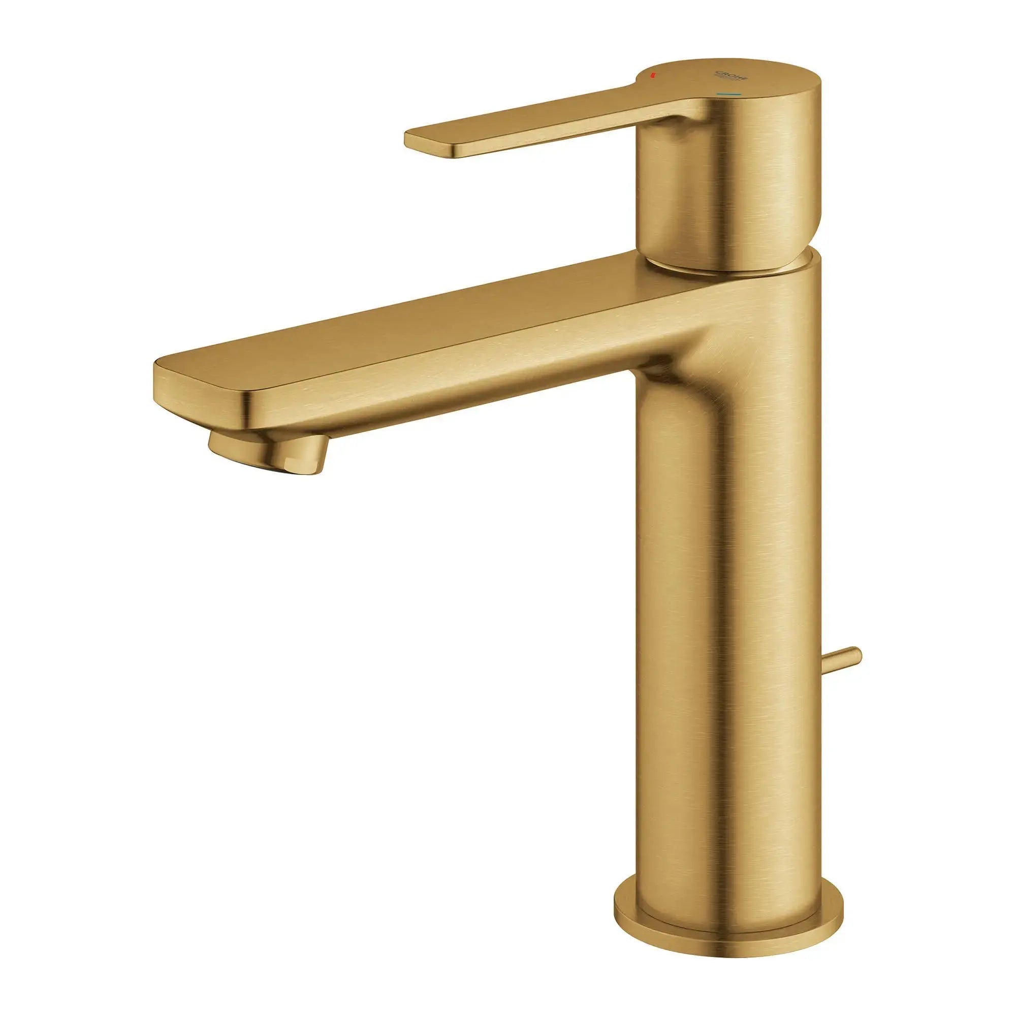 Grohe LINEARE SINGLE-HANDLE BATHROOM FAUCET S  Brushed Cool Sunrise 23794GNA - Plumbing Market