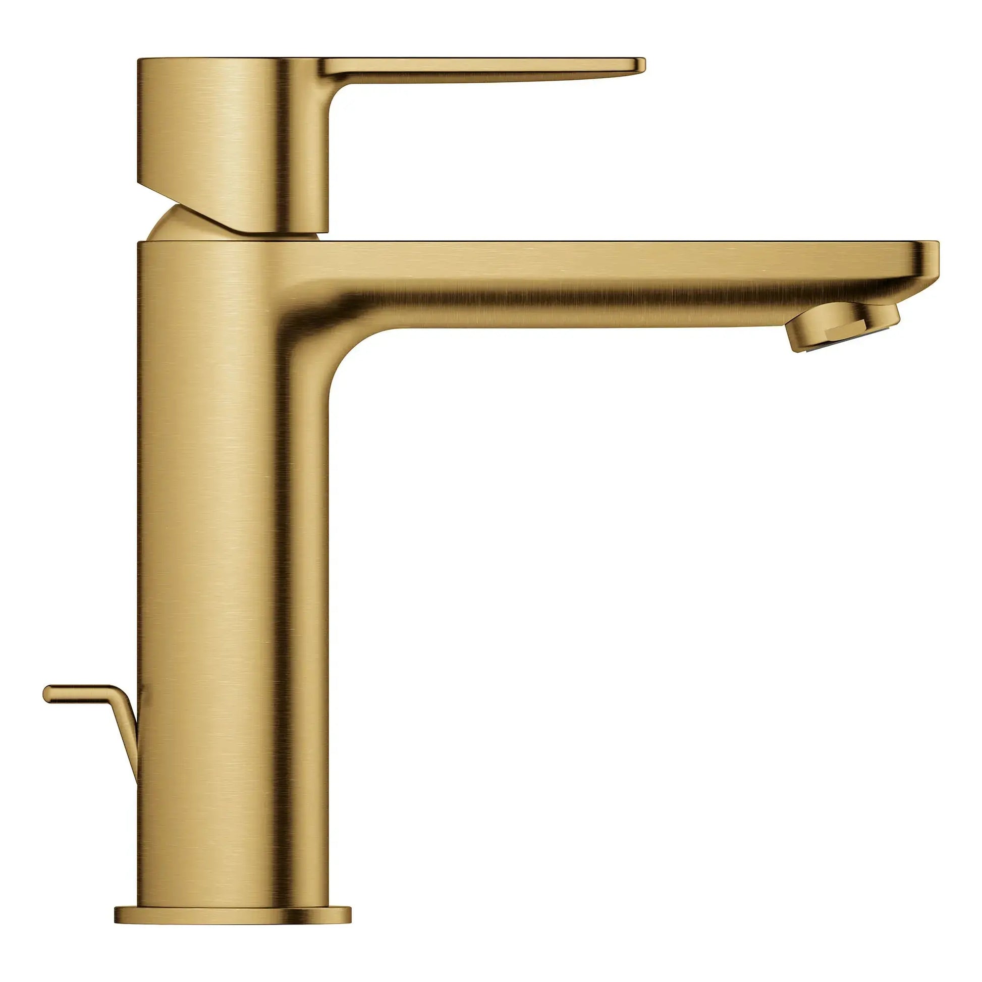 Grohe LINEARE SINGLE-HANDLE BATHROOM FAUCET S  Brushed Cool Sunrise 23794GNA - Plumbing Market