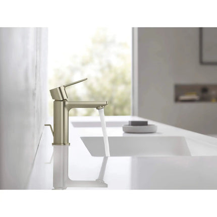Grohe LINEARE SINGLE-HANDLE BATHROOM FAUCET XS  Brushed Cool Sunrise 23824GNA - Plumbing Market