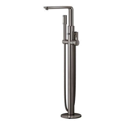 Grohe LINEARE TUB FILLER WITH HAND SHOWER  Hard Graphite 23792A01 - Plumbing Market
