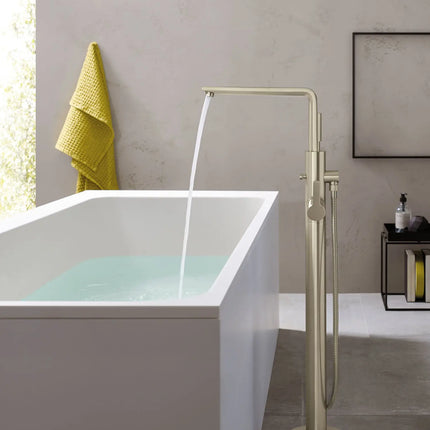 Grohe LINEARE TUB FILLER WITH HAND SHOWER  Hard Graphite 23792A01 - Plumbing Market