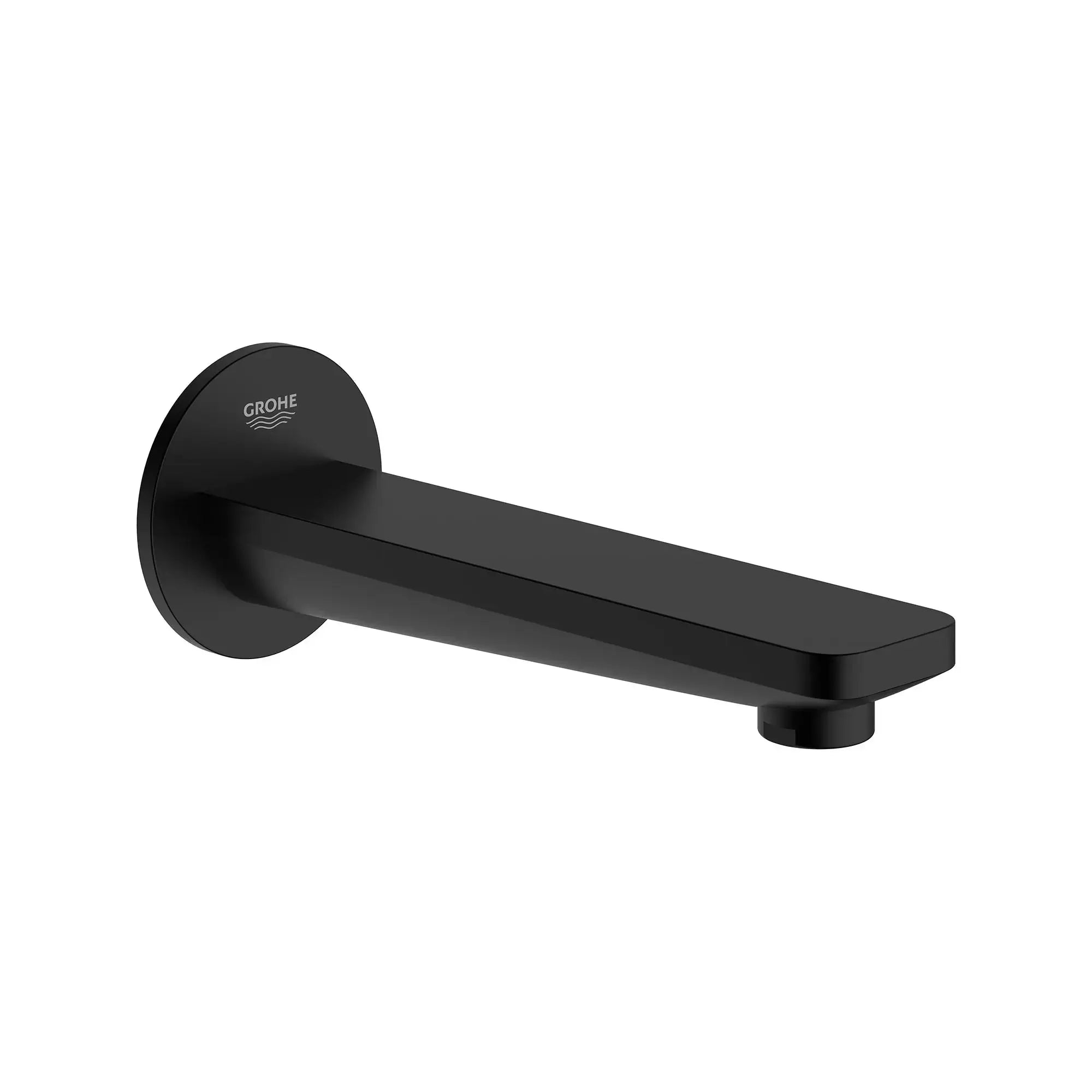 Grohe LINEARE TUB SPOUT WALL MOUNT Matte Black 133812431 - Plumbing Market