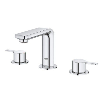 Grohe LINEARE WIDESPREAD BATHROOM FAUCET  Hard Graphite 20578A0A - Plumbing Market
