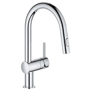 Grohe MINTA OHM SINK PULL-OUT SPRAY, US  Chrome 31378003 - Plumbing Market