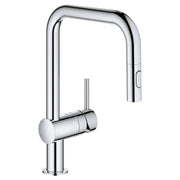 Grohe MINTA OHM SINK PULL-OUT SPRAY, US  Chrome 32319003 - Plumbing Market