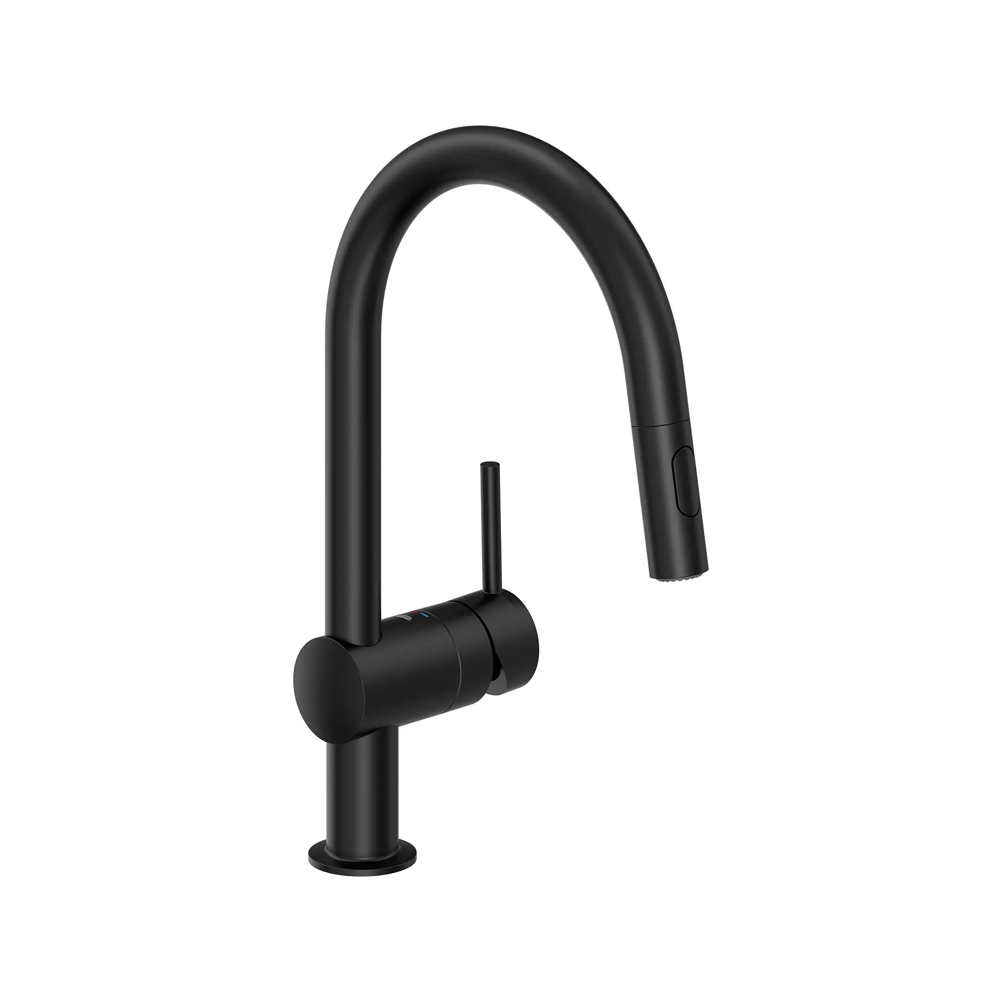 Grohe MINTA SINGLE HDL FAUC KITCH C-SP PD DUAL Matte Black 313782433 - Plumbing Market
