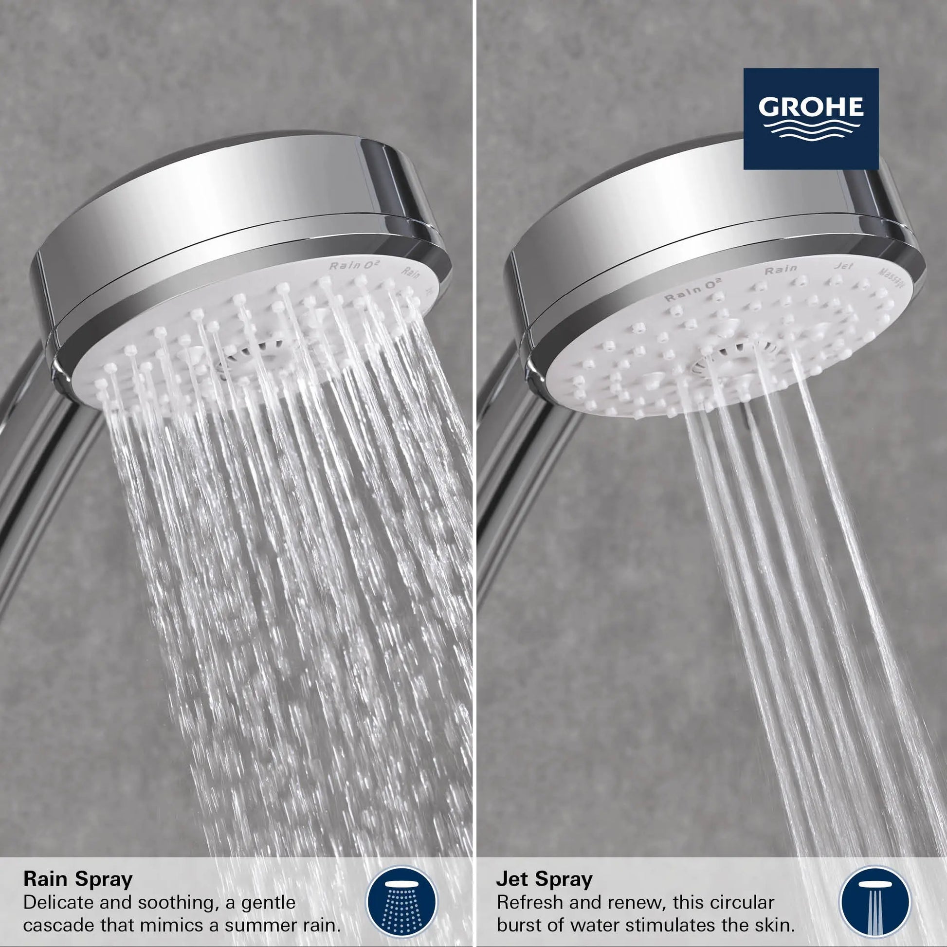 Grohe NTEMPCOSMOPOLITAN 100 II HANDSHOWER 5,7L  Chrome 2757120E - Plumbing Market