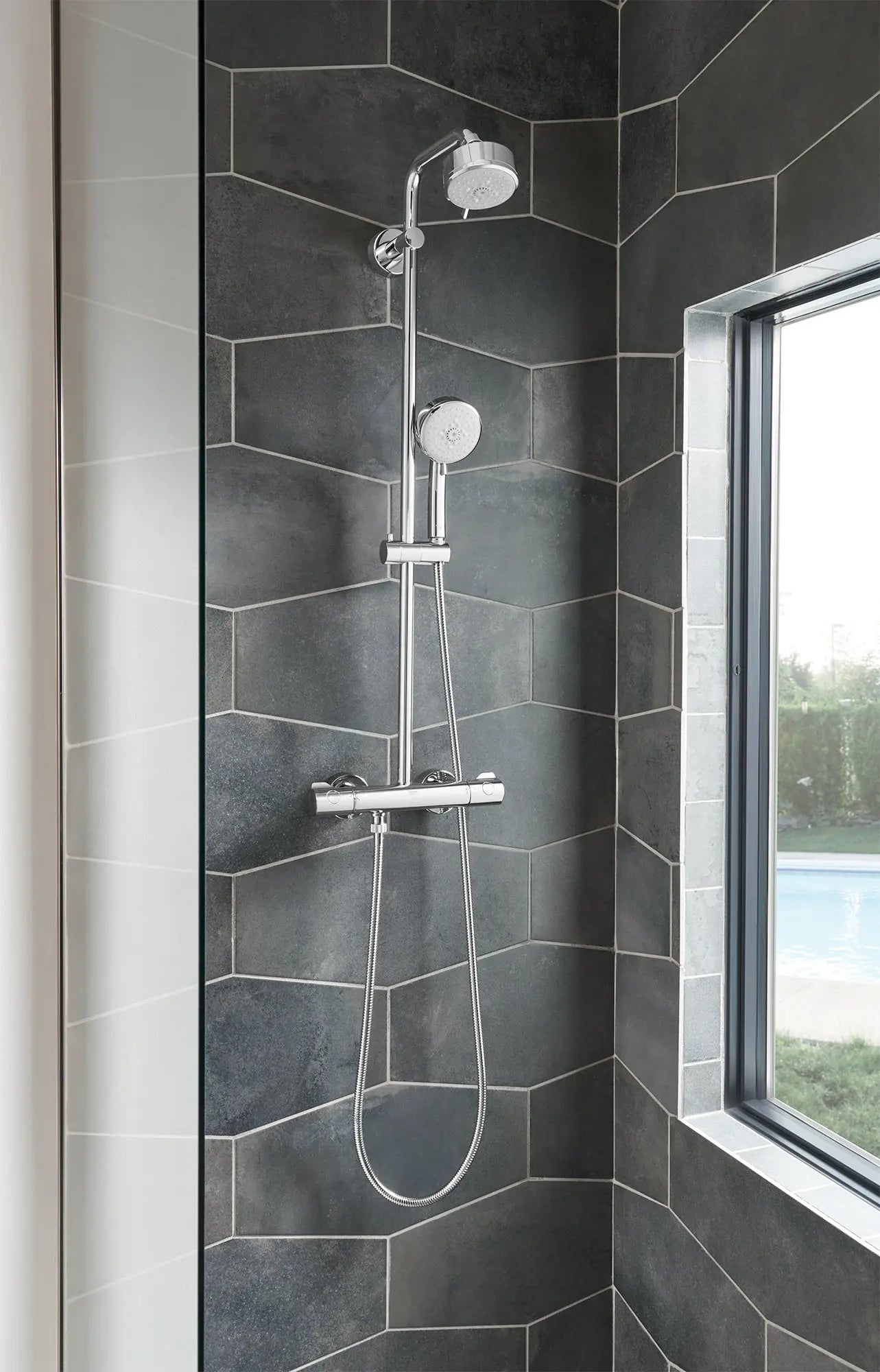Grohe NTEMPCOSMOPOLITAN 100 IV HANDSHOWER 9,5L  Chrome 27575002 - Plumbing Market