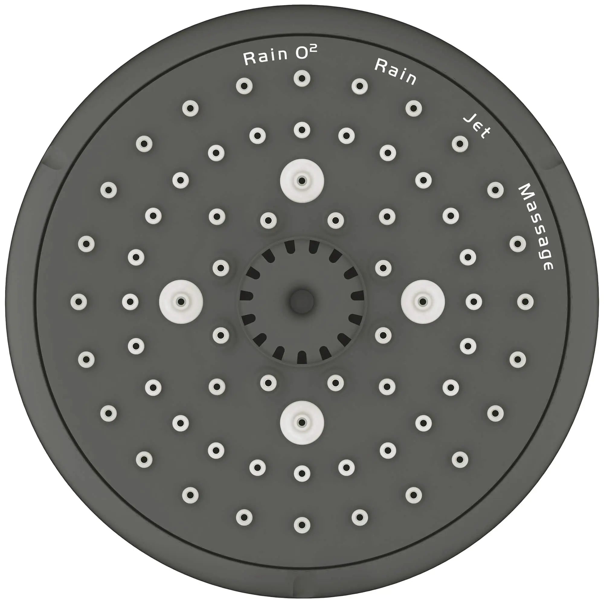 Grohe NTEMPESTA 100 IV HEADSHOWER 6,6L  Brushed Nickel 26044EN1 - Plumbing Market