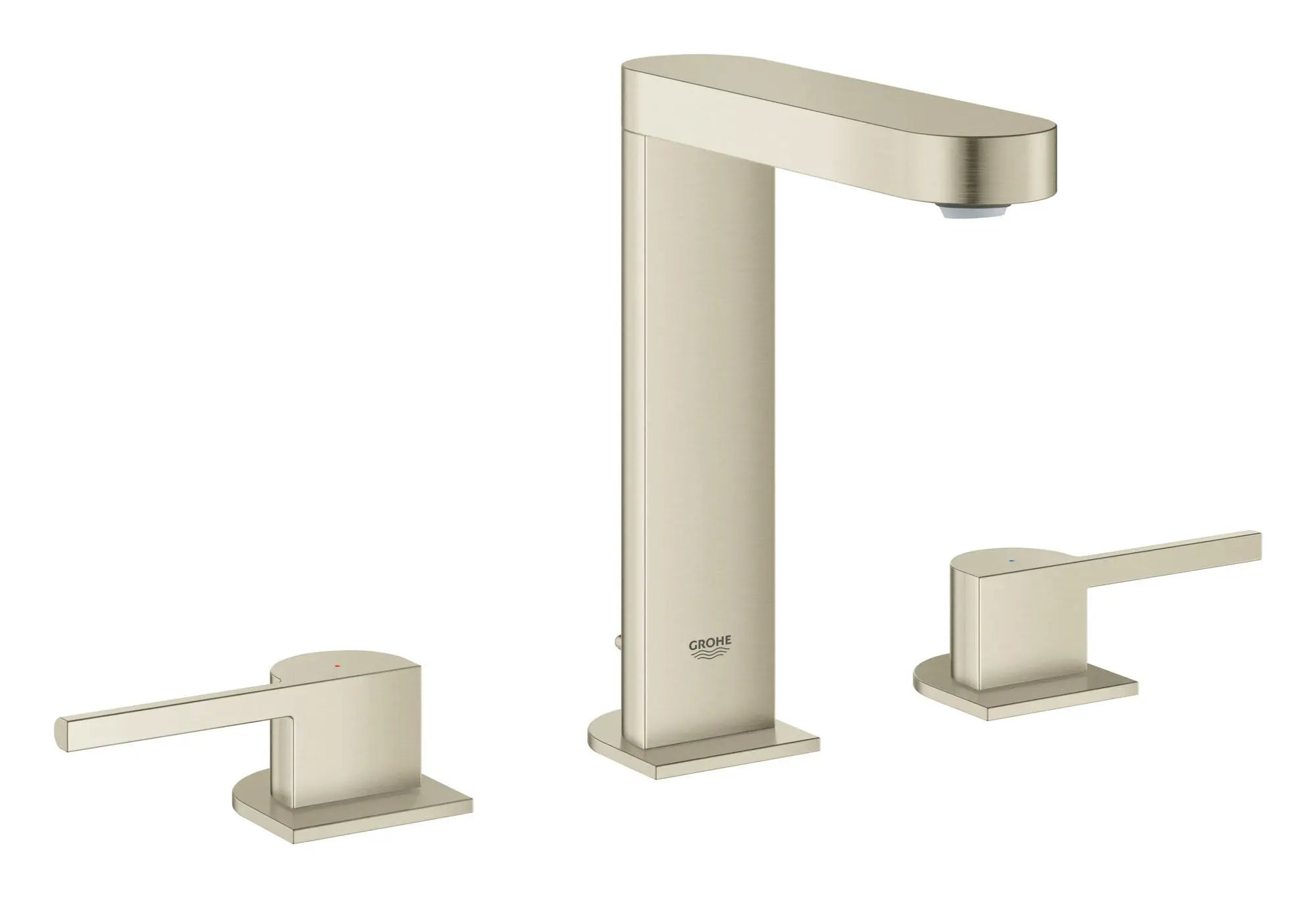 Grohe PLUS 2HDL BASIN 3-H M-SIZE US  Brushed Nickel 20302EN3 - Plumbing Market