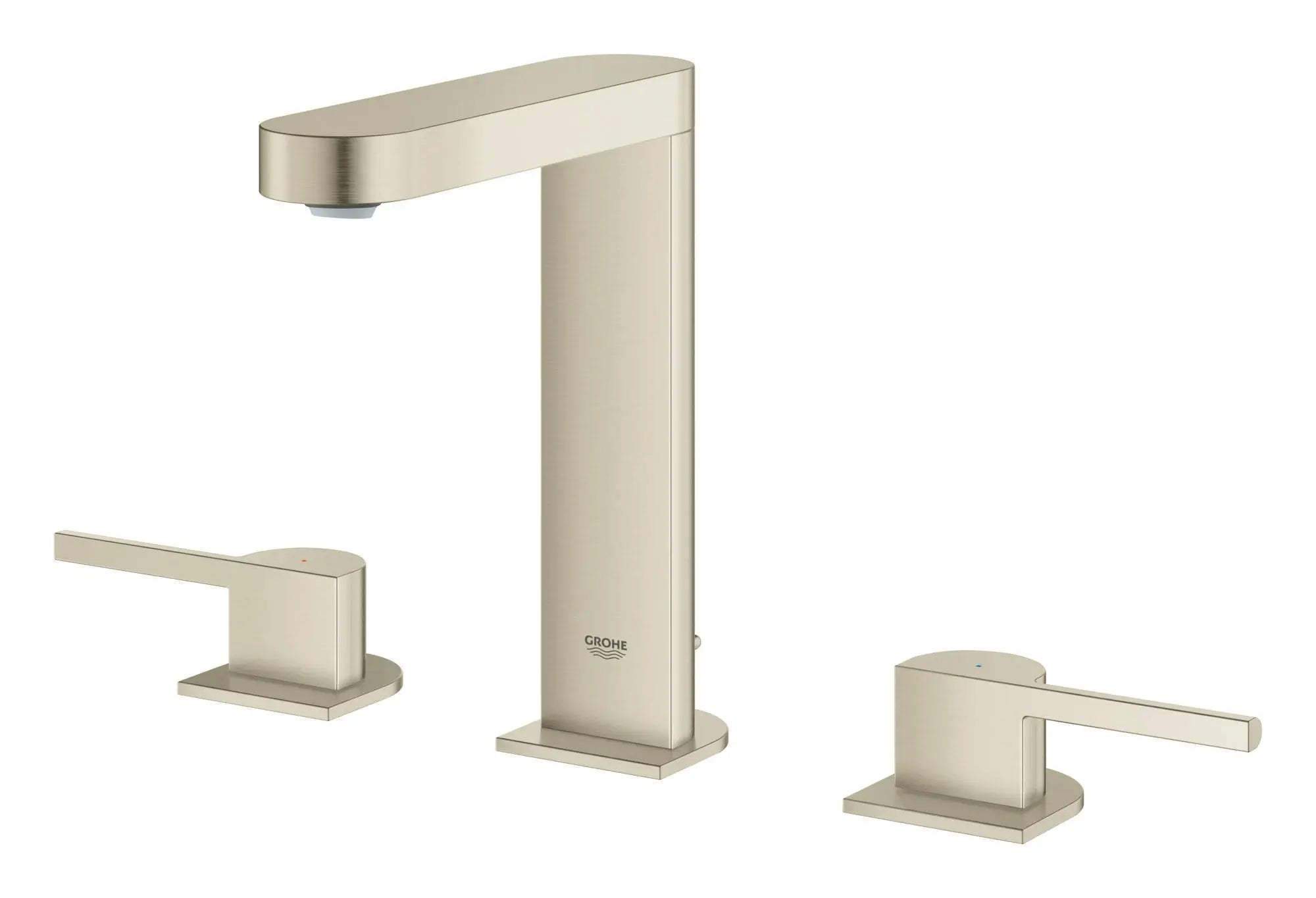 Grohe PLUS 2HDL BASIN 3-H M-SIZE US  Brushed Nickel 20302EN3 - Plumbing Market