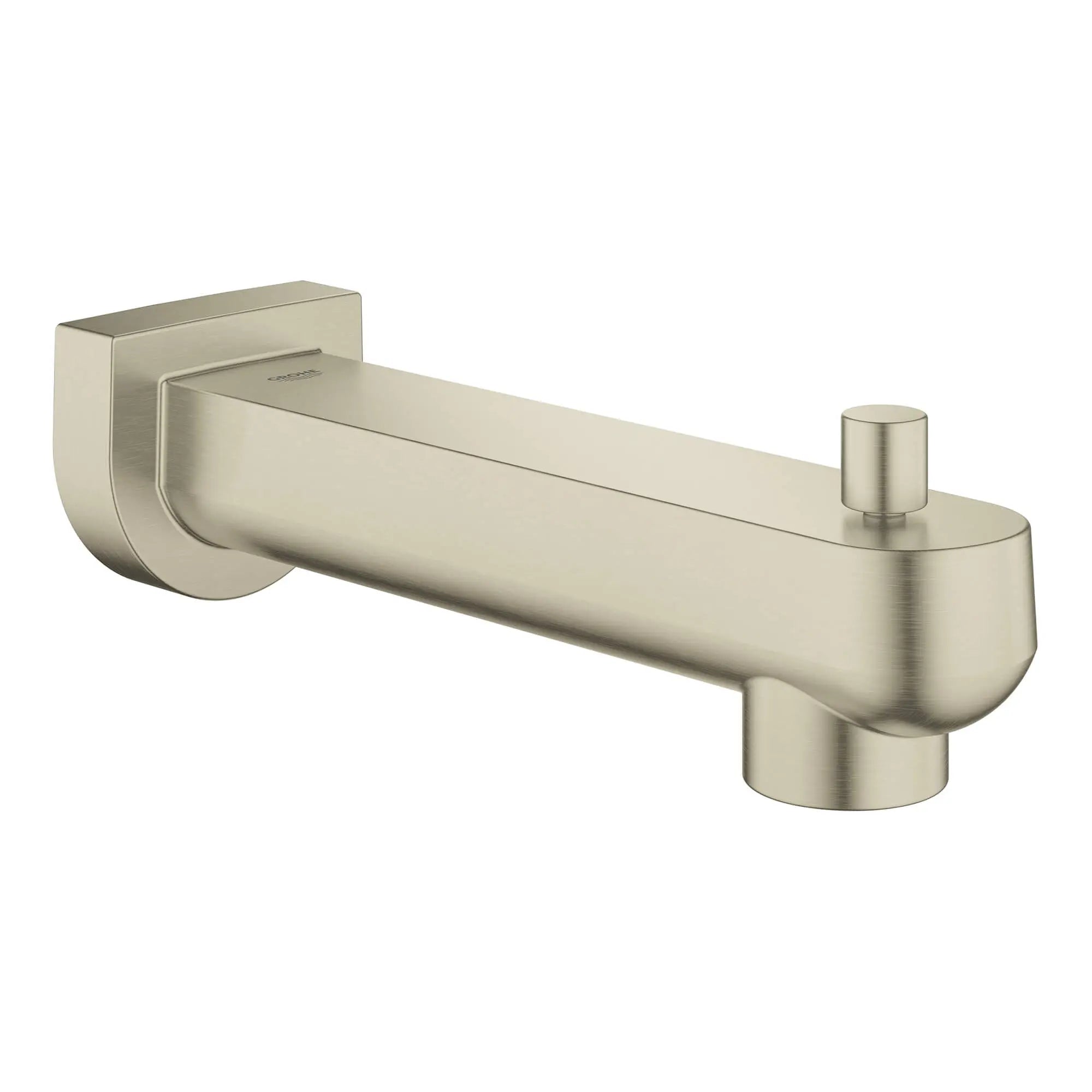 Grohe PLUS DIVERTER TUB SPOUT SLIP FIT  Brushed Nickel 13407EN3 - Plumbing Market