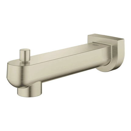 Grohe PLUS DIVERTER TUB SPOUT SLIP FIT  Brushed Nickel 13407EN3 - Plumbing Market