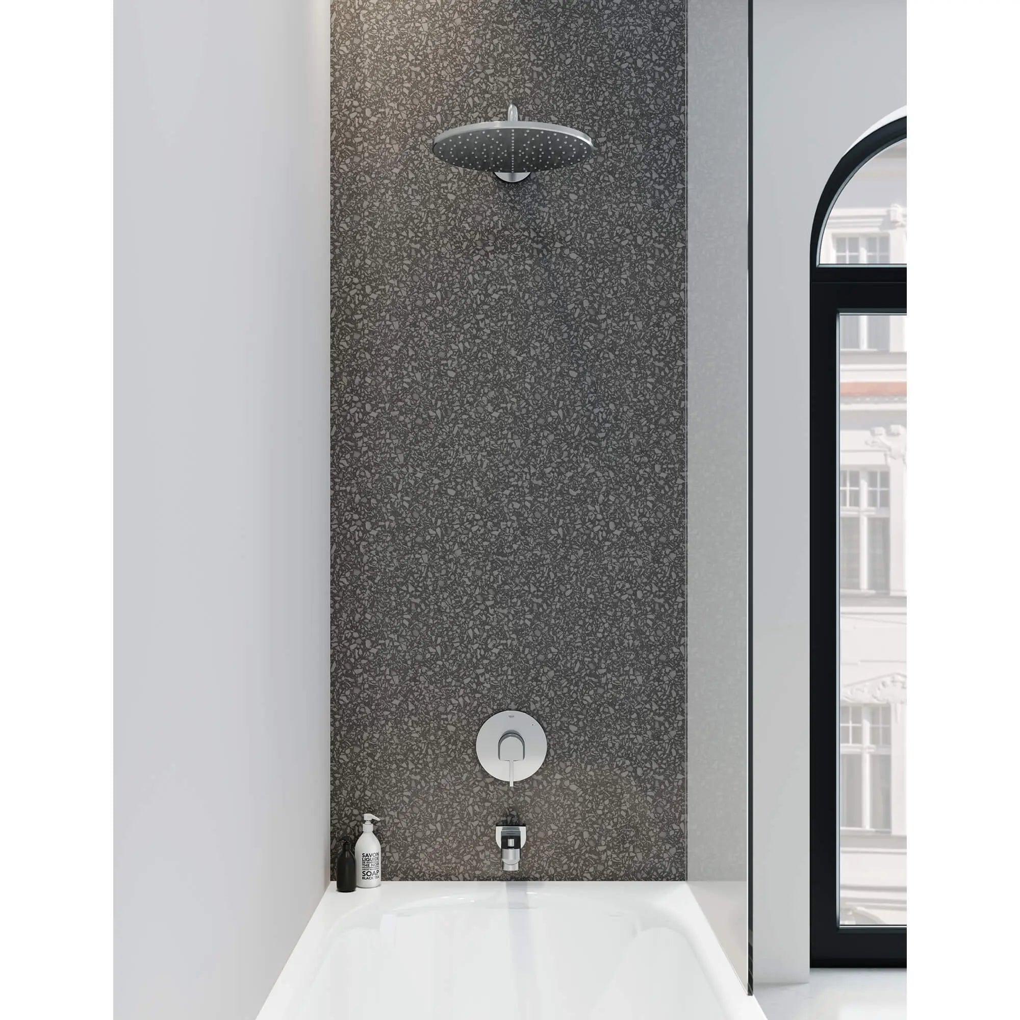 Grohe PLUS DIVERTER TUB SPOUT SLIP FIT  Chrome 13407003 - Plumbing Market