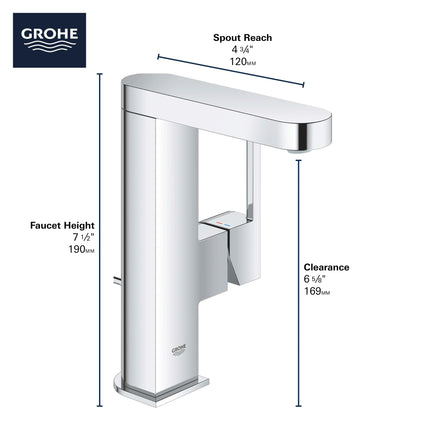 Grohe PLUS M-SIZE OHM  Chrome 23956003 - Plumbing Market