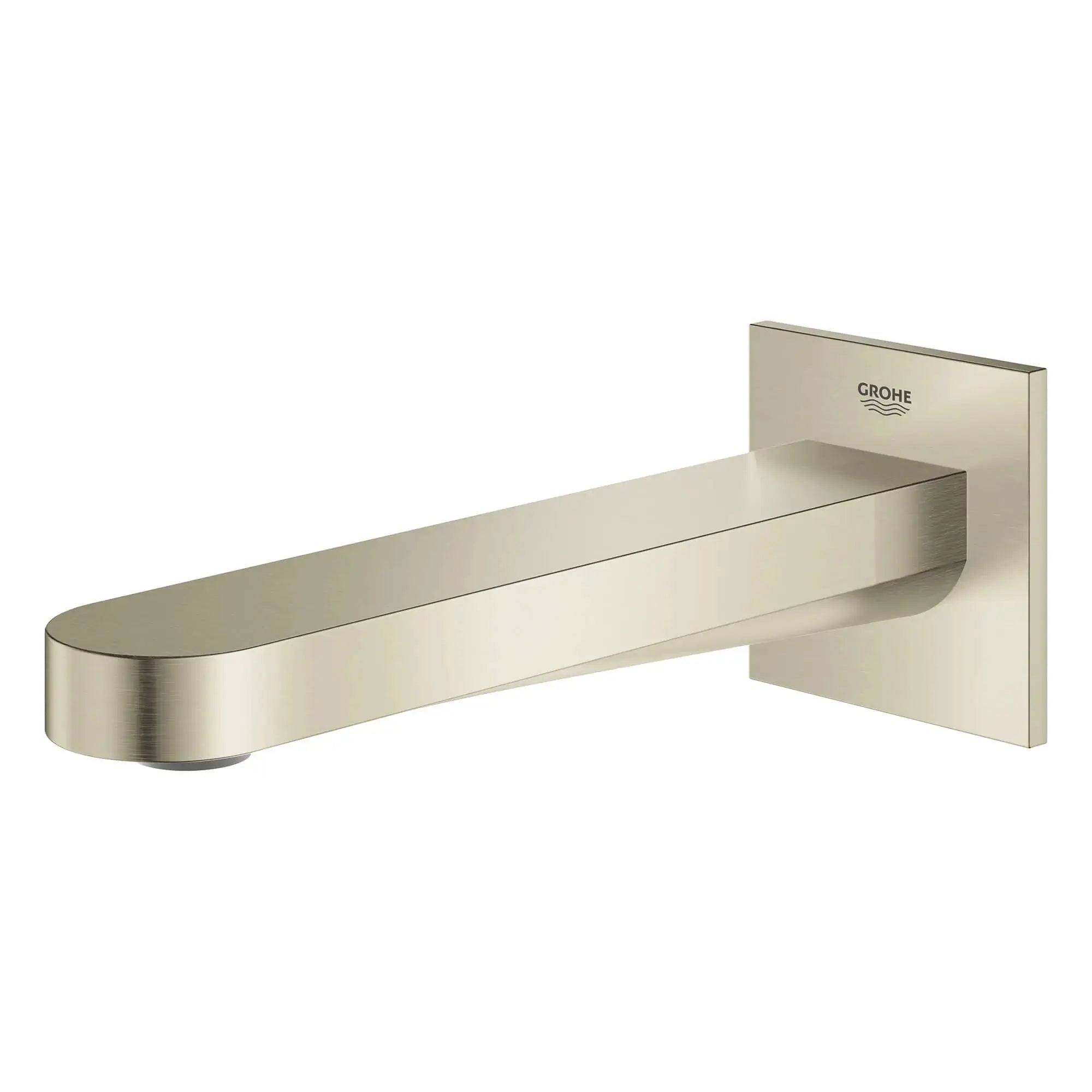 Grohe PLUS TUB SPOUT NPT  Brushed Nickel 13405EN3 - Plumbing Market