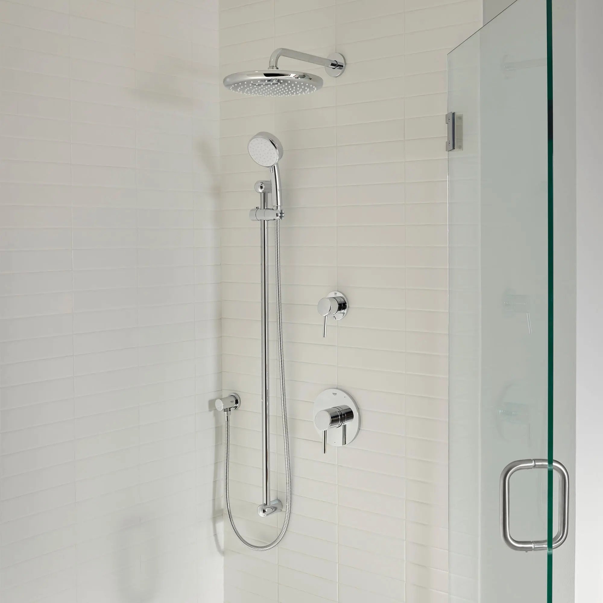 Grohe RAINSHOWER SHOWER ARM 11 1/4IN  Chrome 28577000 - Plumbing Market
