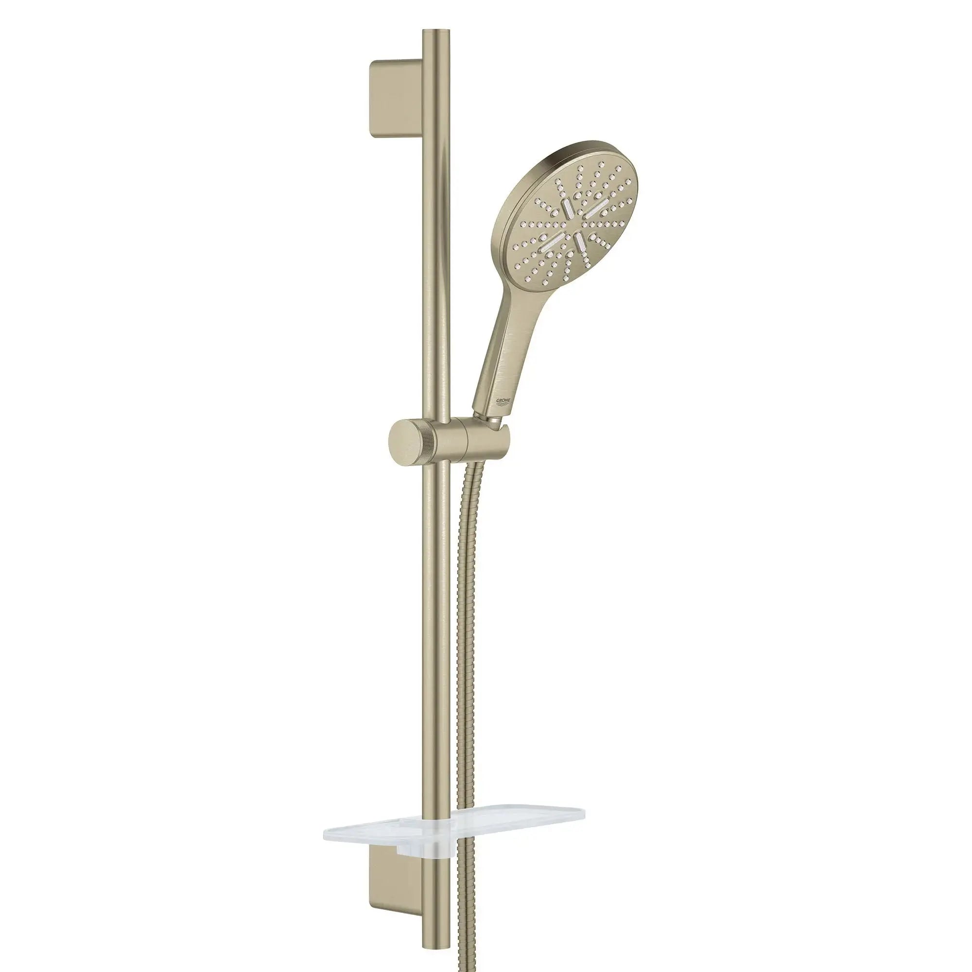 Grohe RAINSHOWER SMARTACTIVE 24IN ROUND HS SET  Brushed Nickel 26547EN0 - Plumbing Market