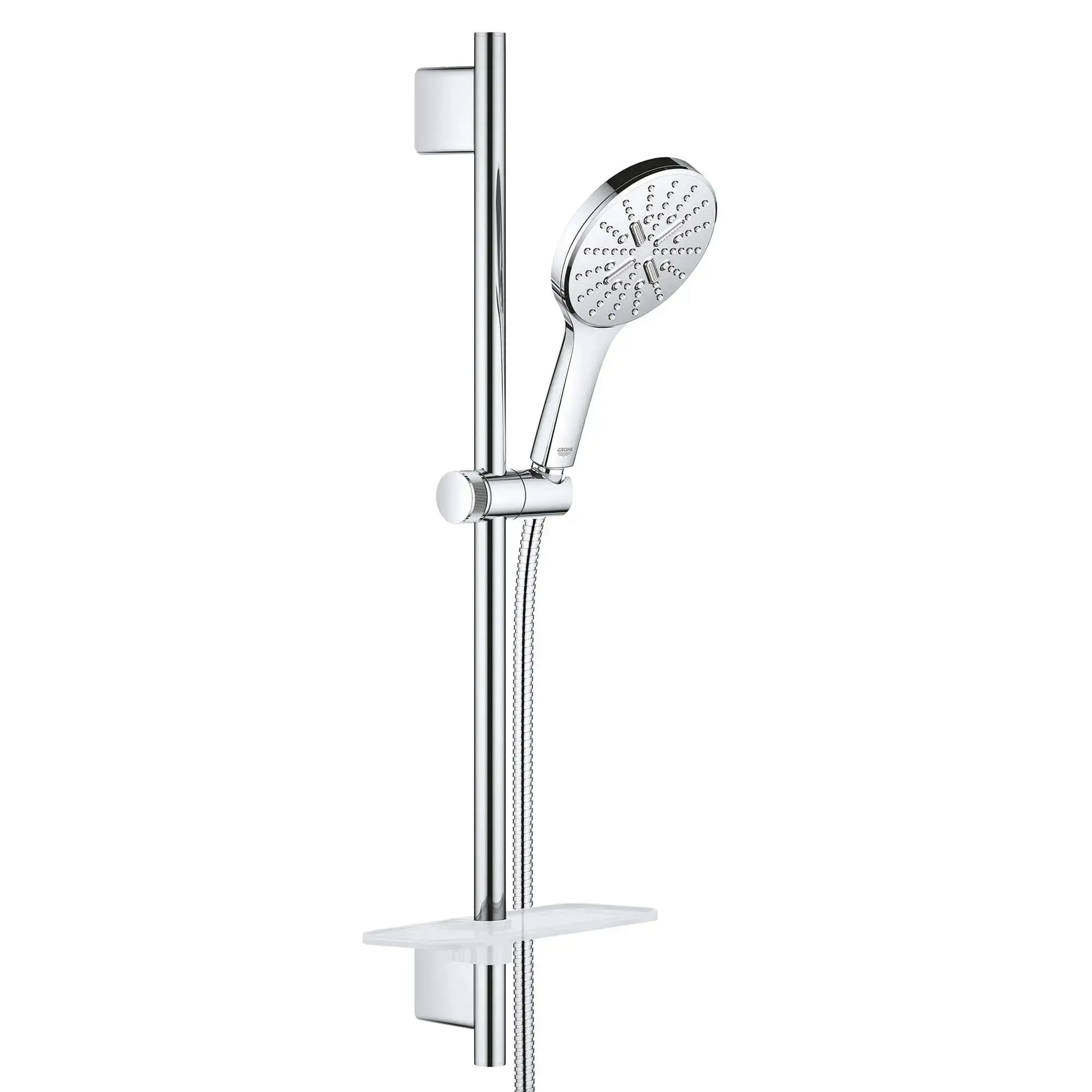 Grohe RAINSHOWER SMARTACTIVE 24IN ROUND HS SET  Chrome 26547000 - Plumbing Market