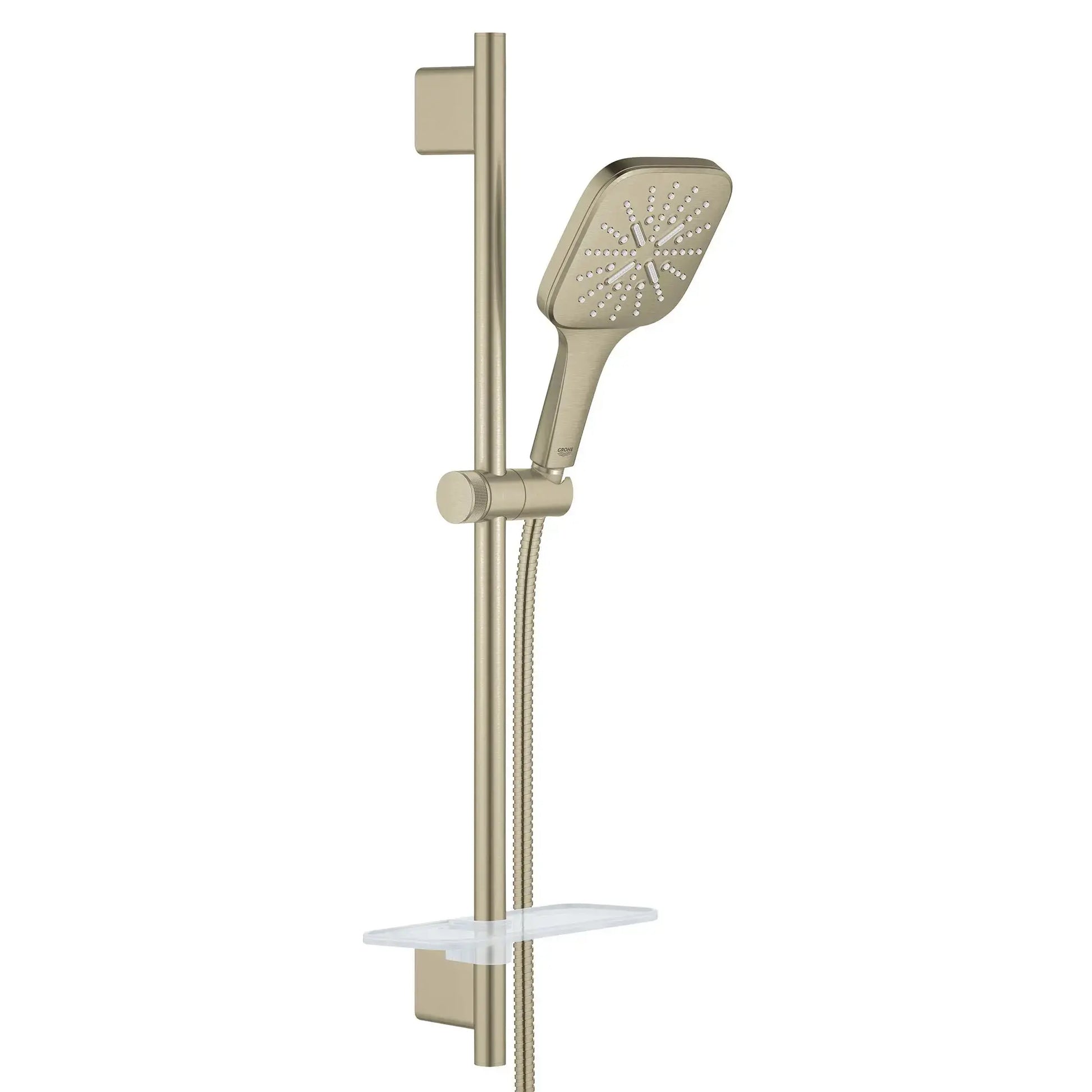 Grohe RAINSHOWER SMARTACTIVE 24IN SQ HS SET  Brushed Nickel 26585EN0 - Plumbing Market