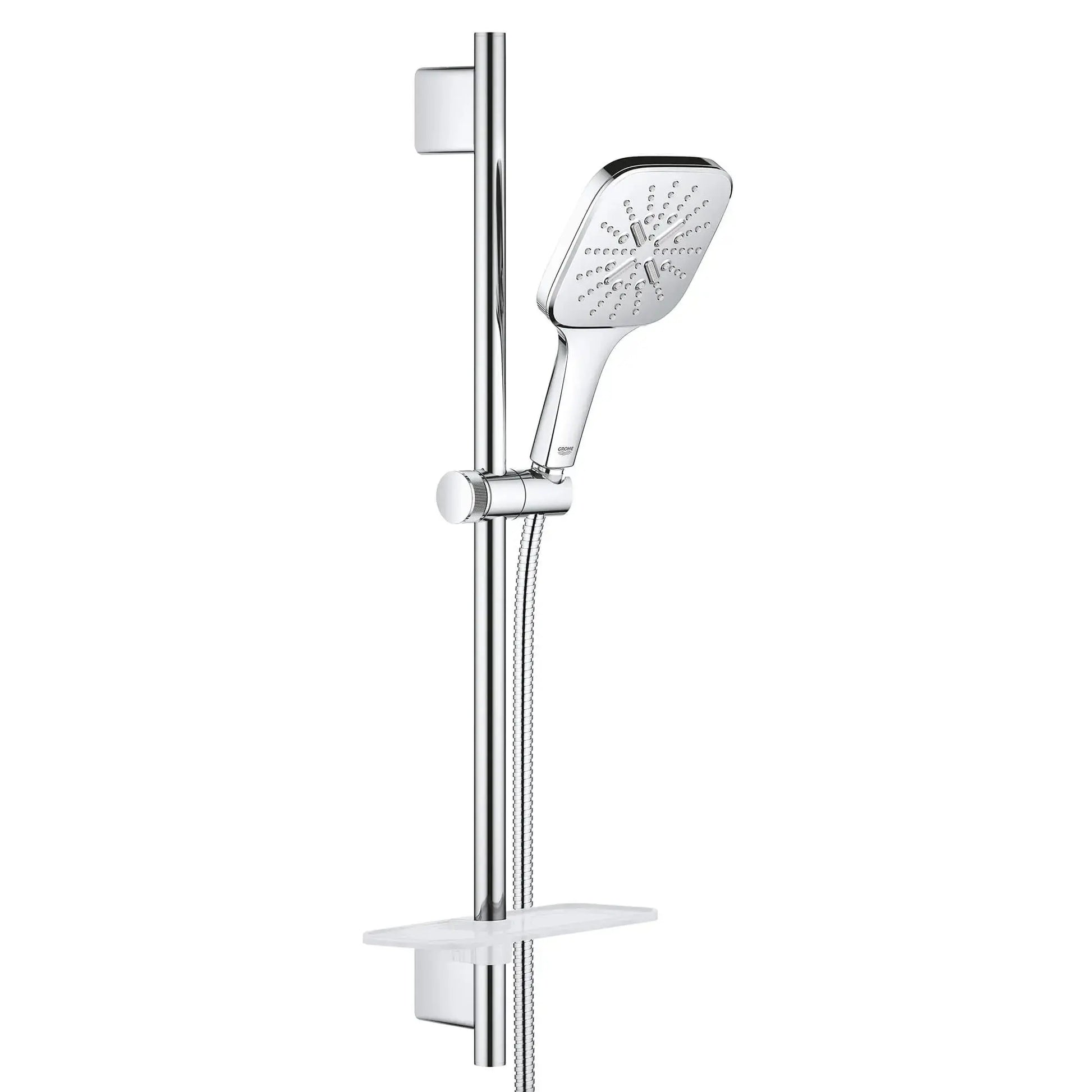Grohe RAINSHOWER SMARTACTIVE 24IN SQ HS SET  Chrome 26585000 - Plumbing Market