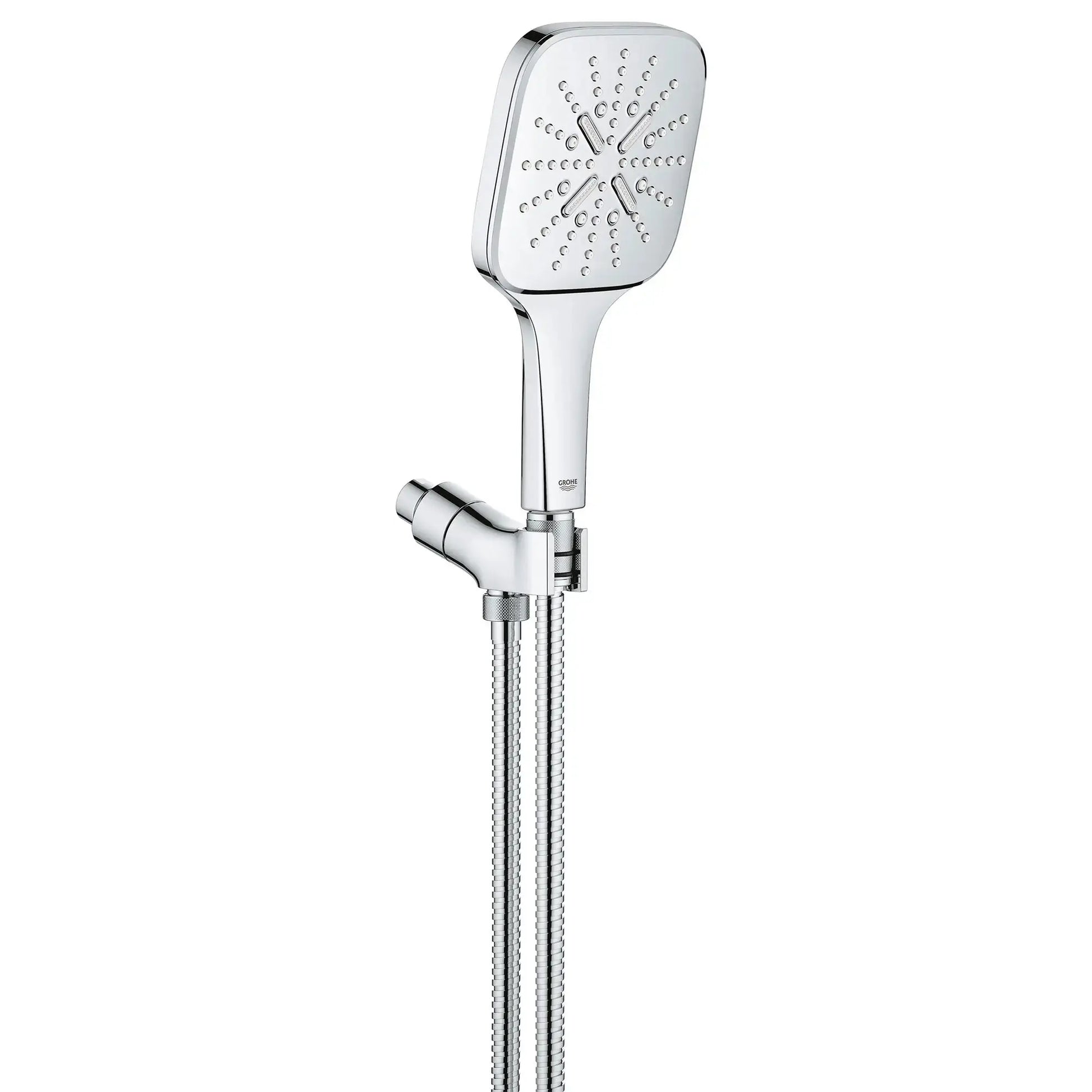 Grohe RAINSHOWER SMARTACTIVE HANDSHOWER SQUARE  Chrome 26605000 - Plumbing Market