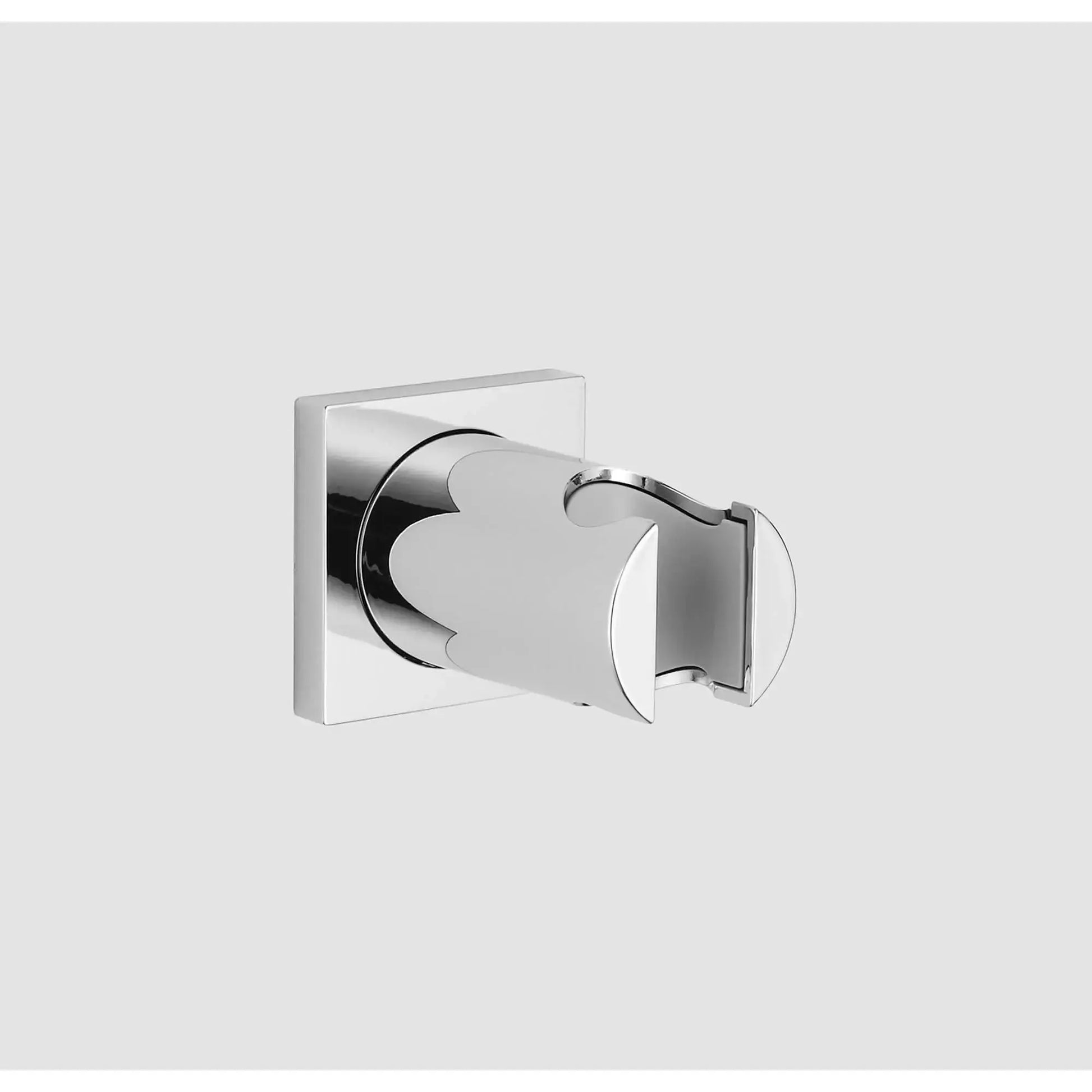 Grohe RAINSHOWER WALL HAND SHOWER HOLDER- SQUA  Chrome 27075000 - Plumbing Market