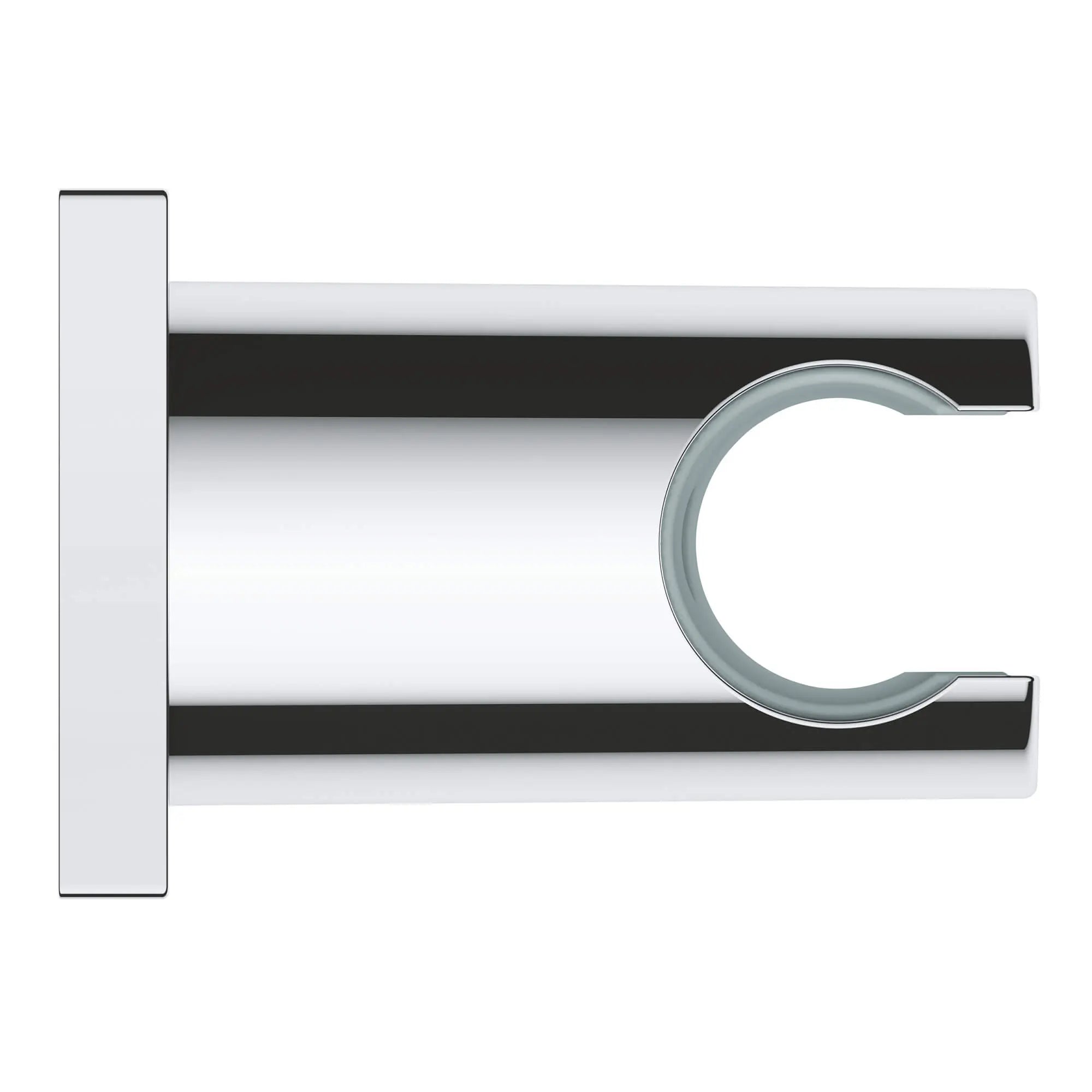 Grohe RAINSHOWER WALL HAND SHOWER HOLDER- SQUA  Chrome 27075000 - Plumbing Market