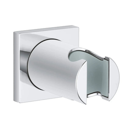Grohe RAINSHOWER WALL HAND SHOWER HOLDER- SQUA  Chrome 27075000 - Plumbing Market