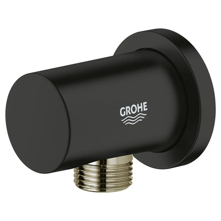 Grohe RAINSHOWER WALL-UNION Matte Black 266352430 - Plumbing Market