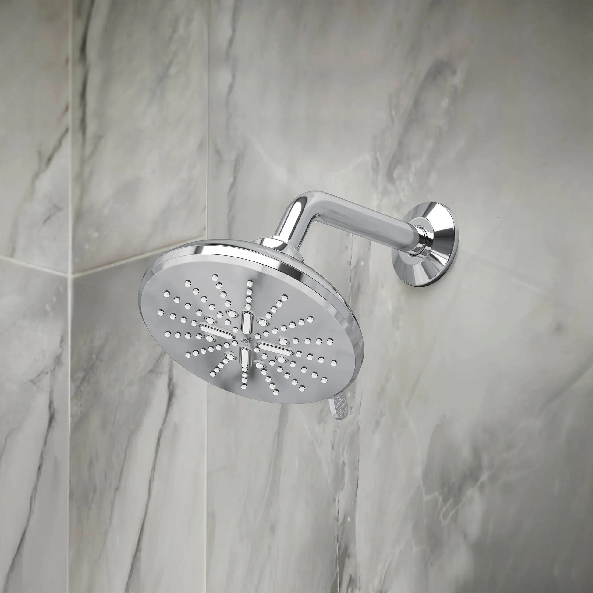 Grohe RELEXA SHOWER ARM NPT US  Chrome 27412000 - Plumbing Market