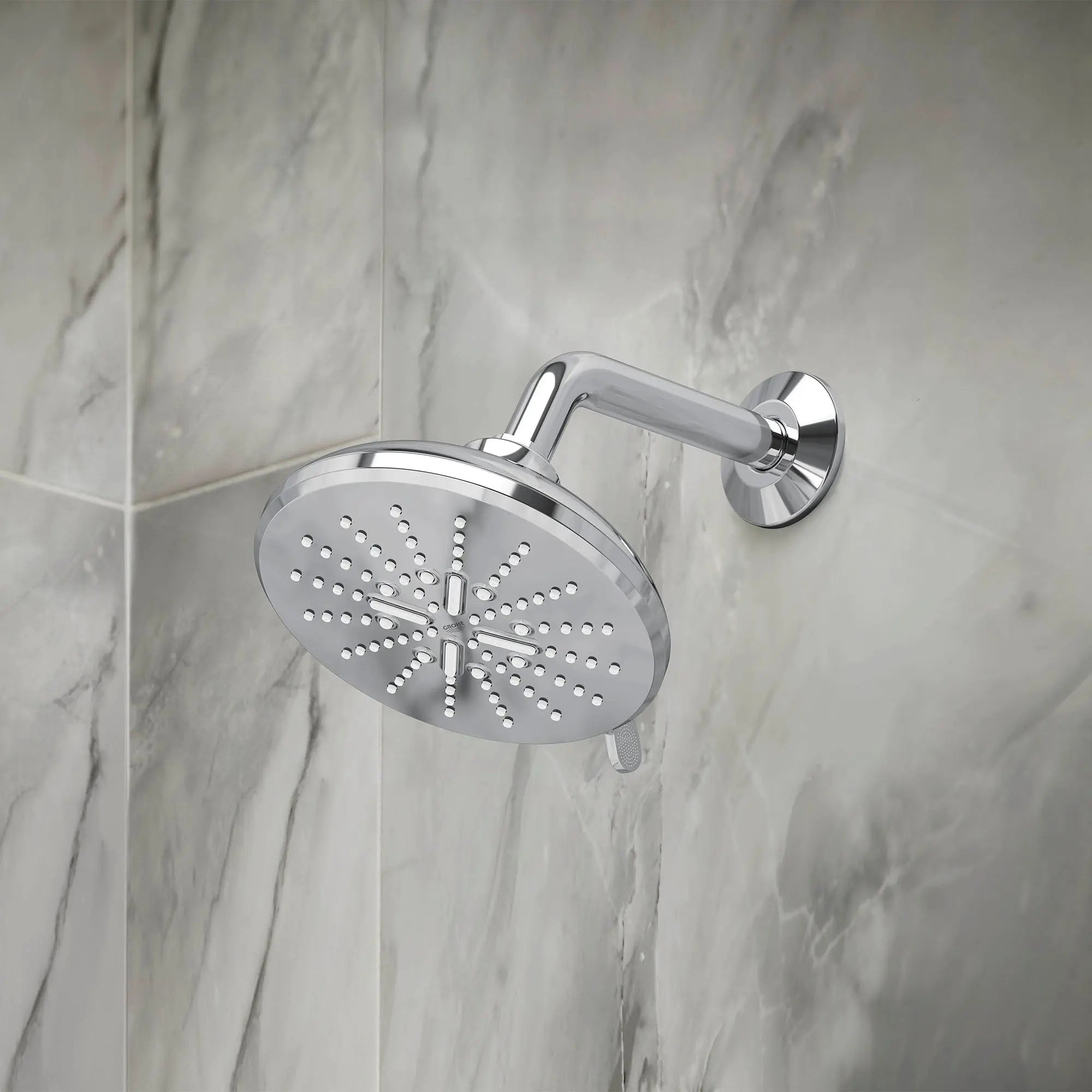 Grohe RELEXA SHOWER ARM NPT US  Chrome 27412000 - Plumbing Market