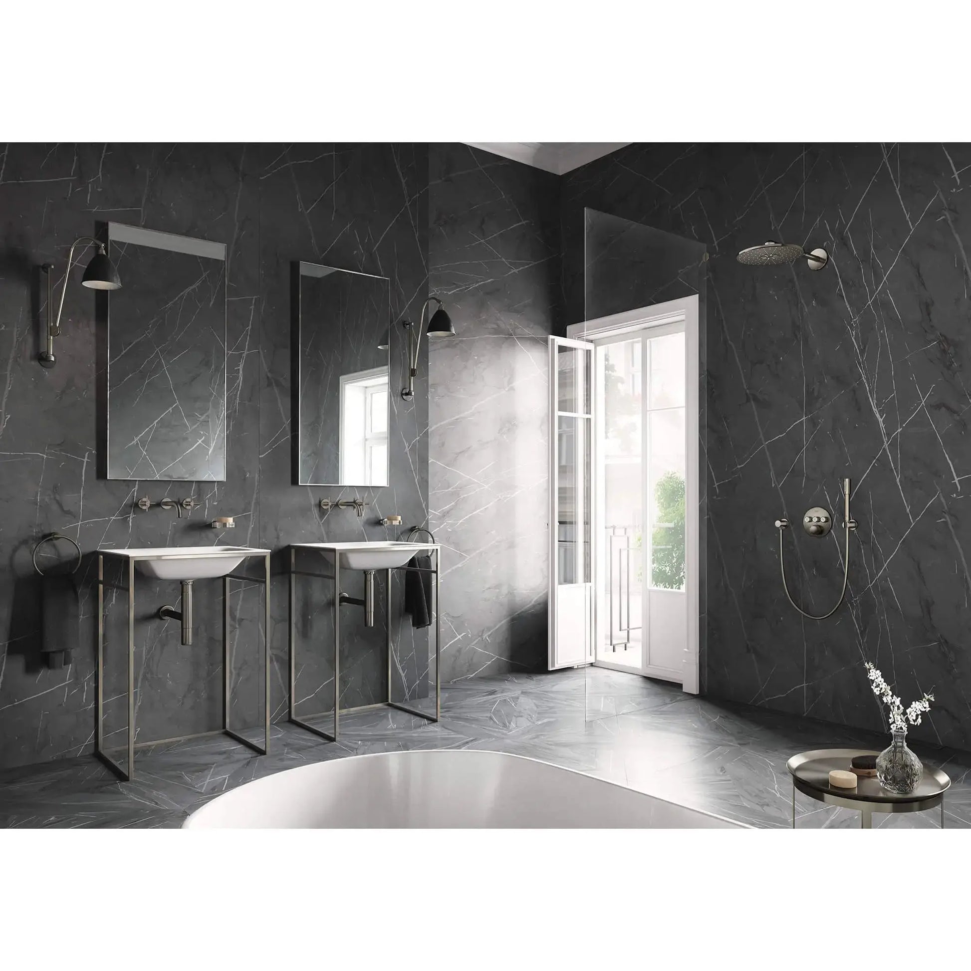 Grohe RELEXA WALL UNION NPT US  Brushed Nickel 28627EN0 - Plumbing Market