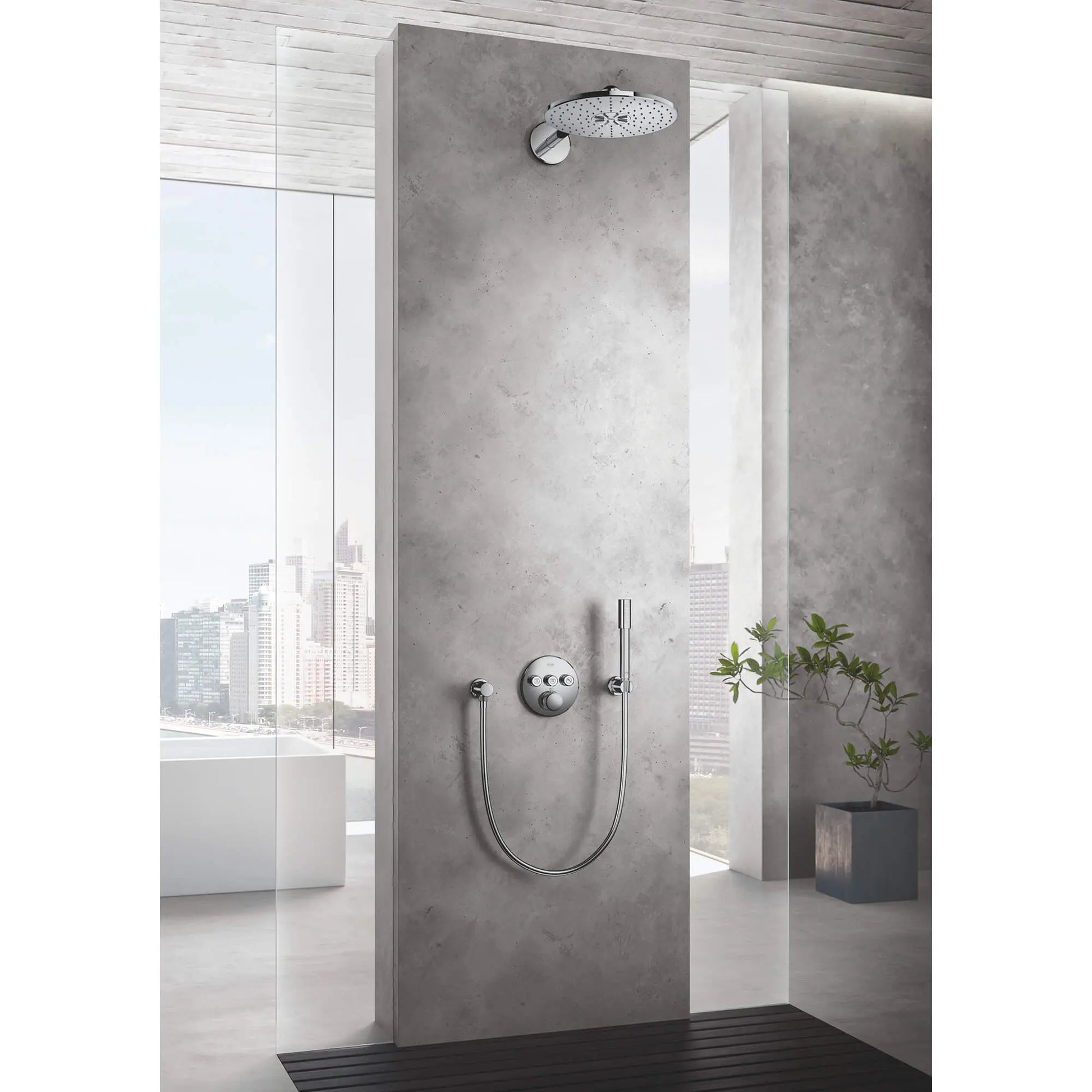 Grohe RELEXA WALL UNION NPT US  Chrome 28627000 - Plumbing Market