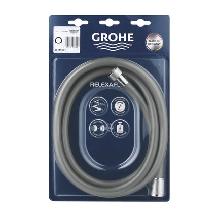 Grohe RELEXAFLEX, SHOWER HOSE, NON-METALLIC  Chrome 28155001 - Plumbing Market
